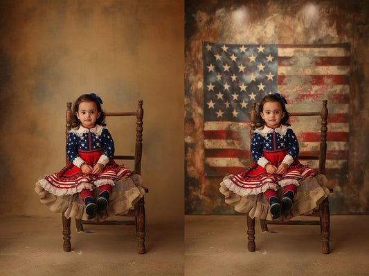 FREEBIE Independence Day Digital Backdrop Overlays - CTandRina Digitals