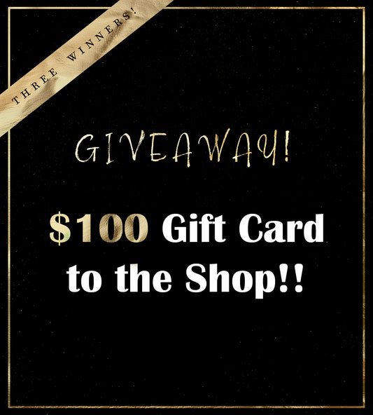 $100 Gift Card Giveaway!!