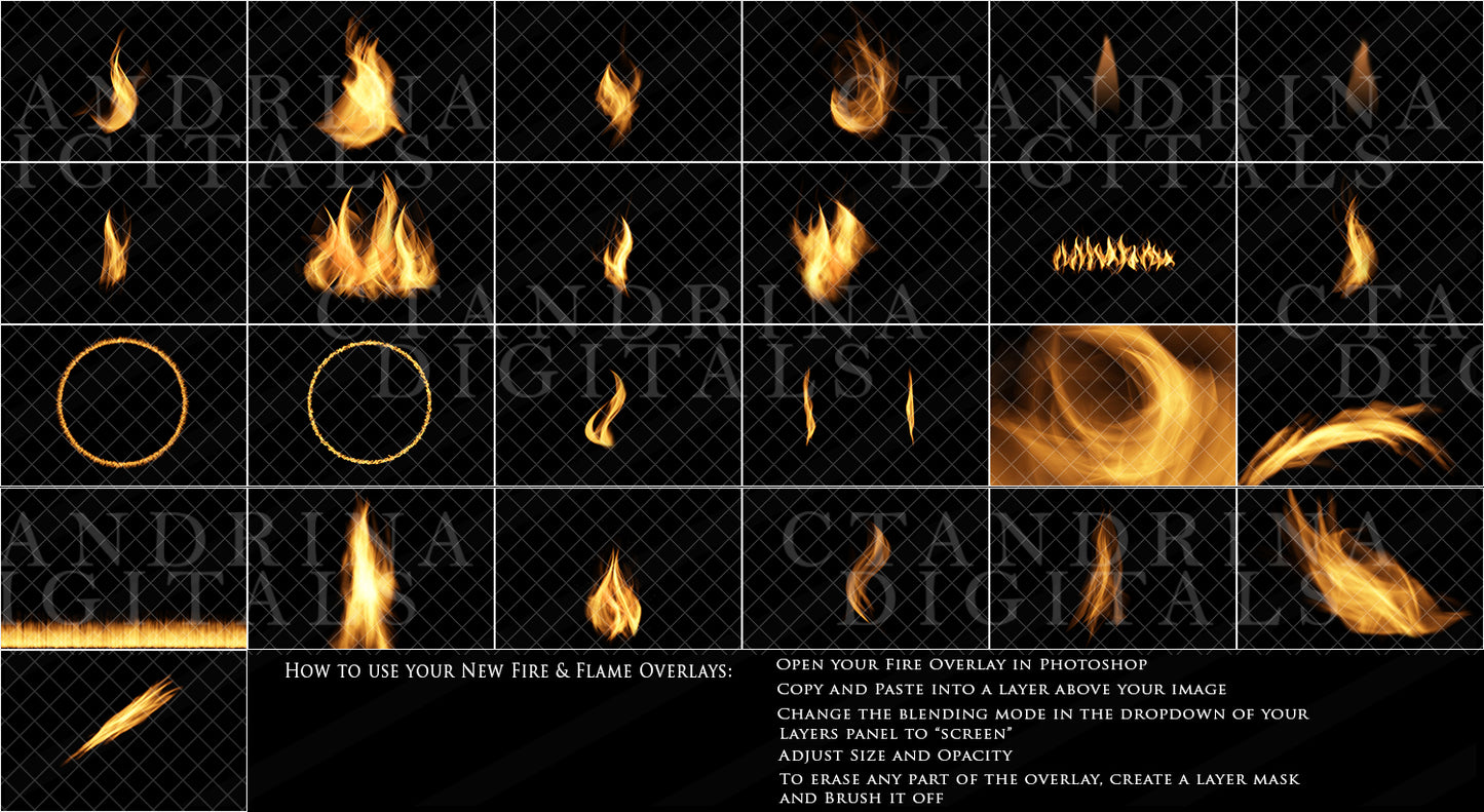 Fire and Flame Overlays