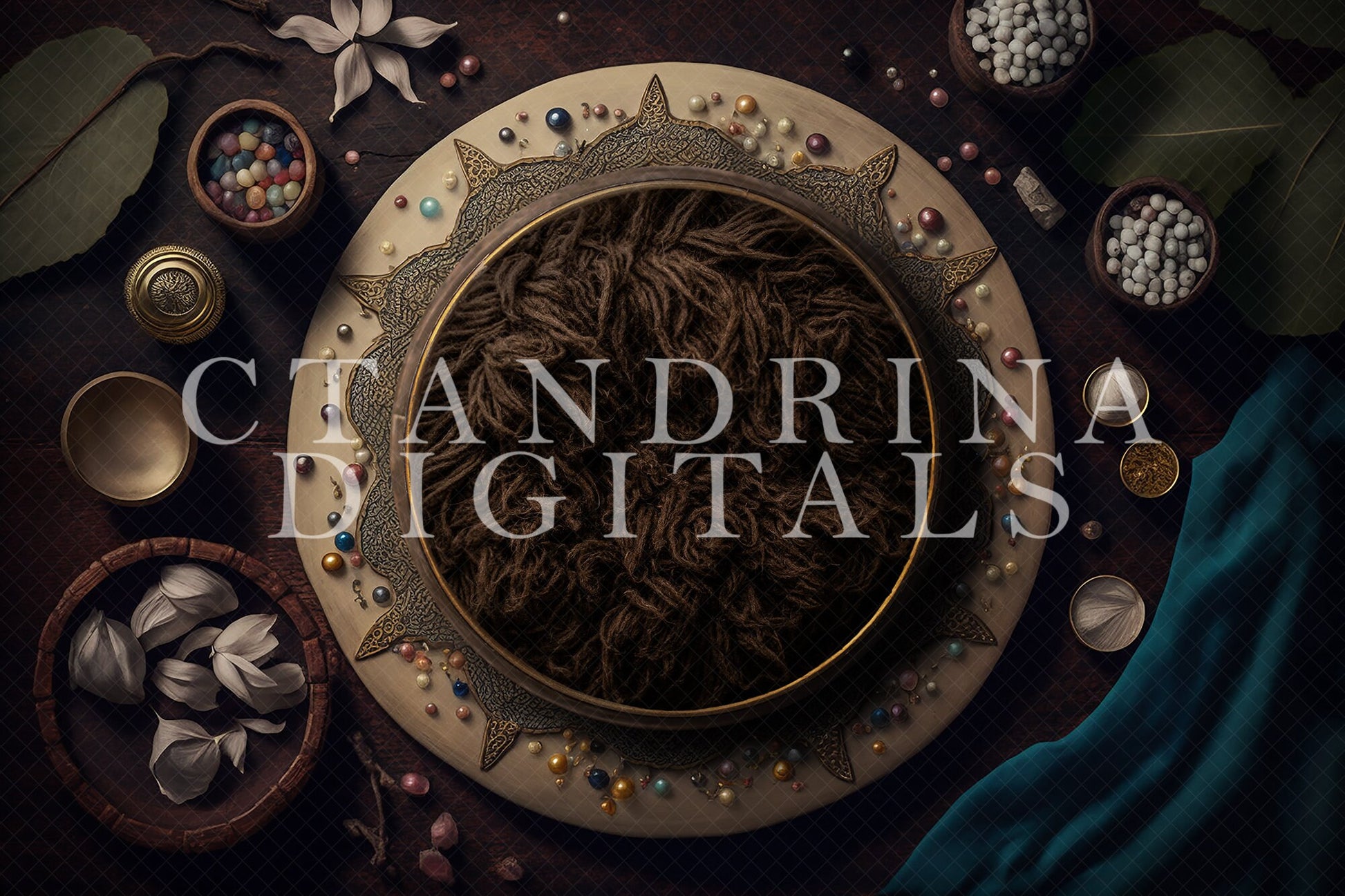 Jewel Newborn Digital Backdrops