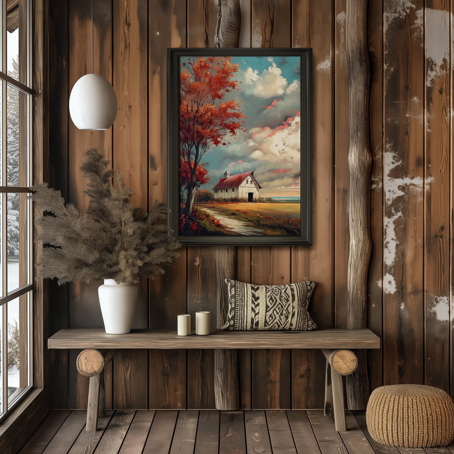 Old Barn Fall Stroll PRINTABLE