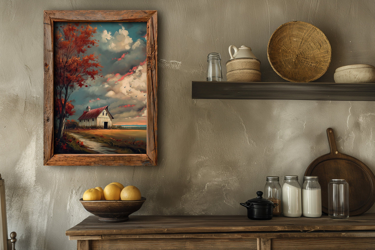Old Barn Fall Stroll PRINTABLE