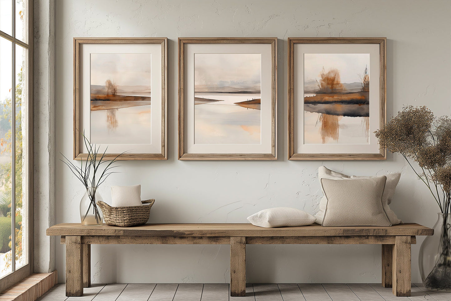 Triple Neutral Watercolor Painted PRINTABLES