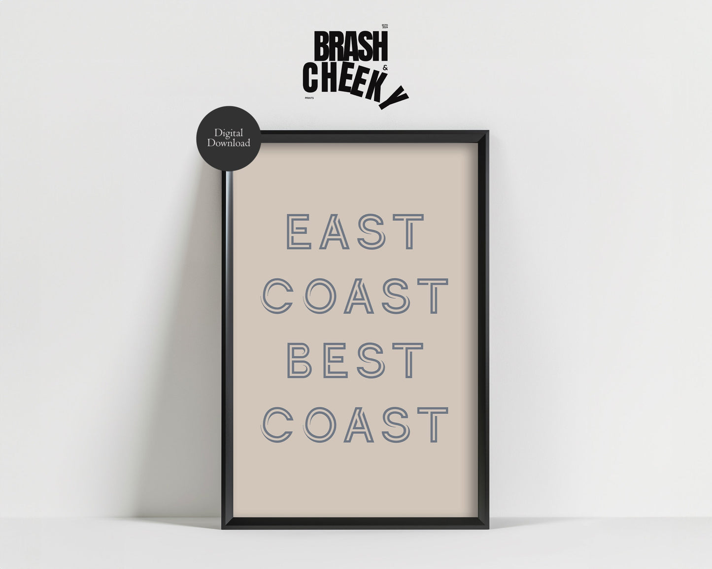 East Coast Best Coast PRINTABLE
