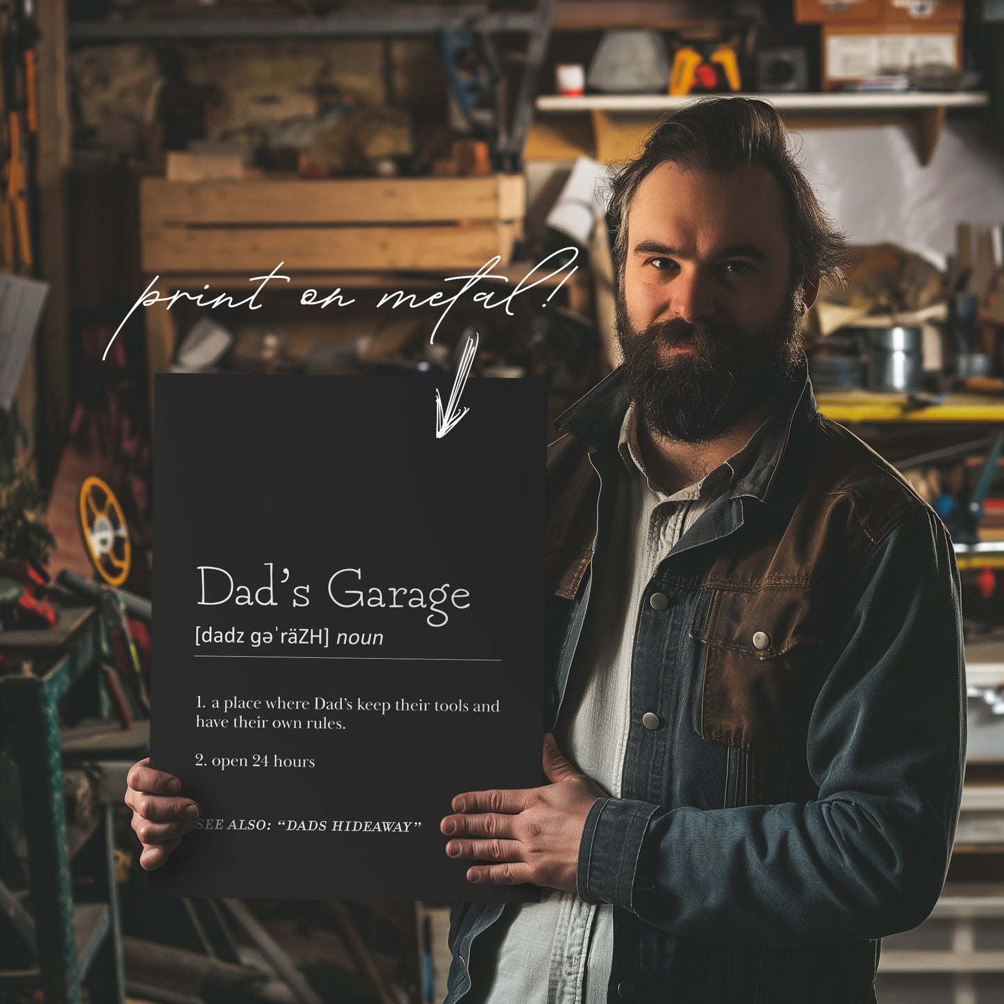 Garage Sign Digital Print, Garage Definition PRINTABLE