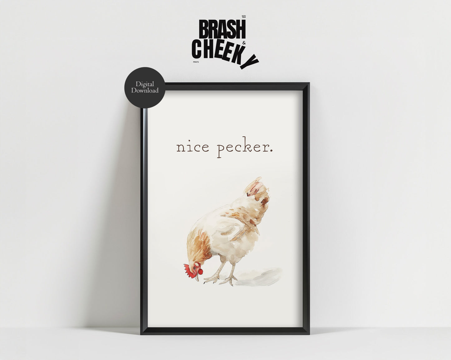 Nice Pecker PRINTABLE