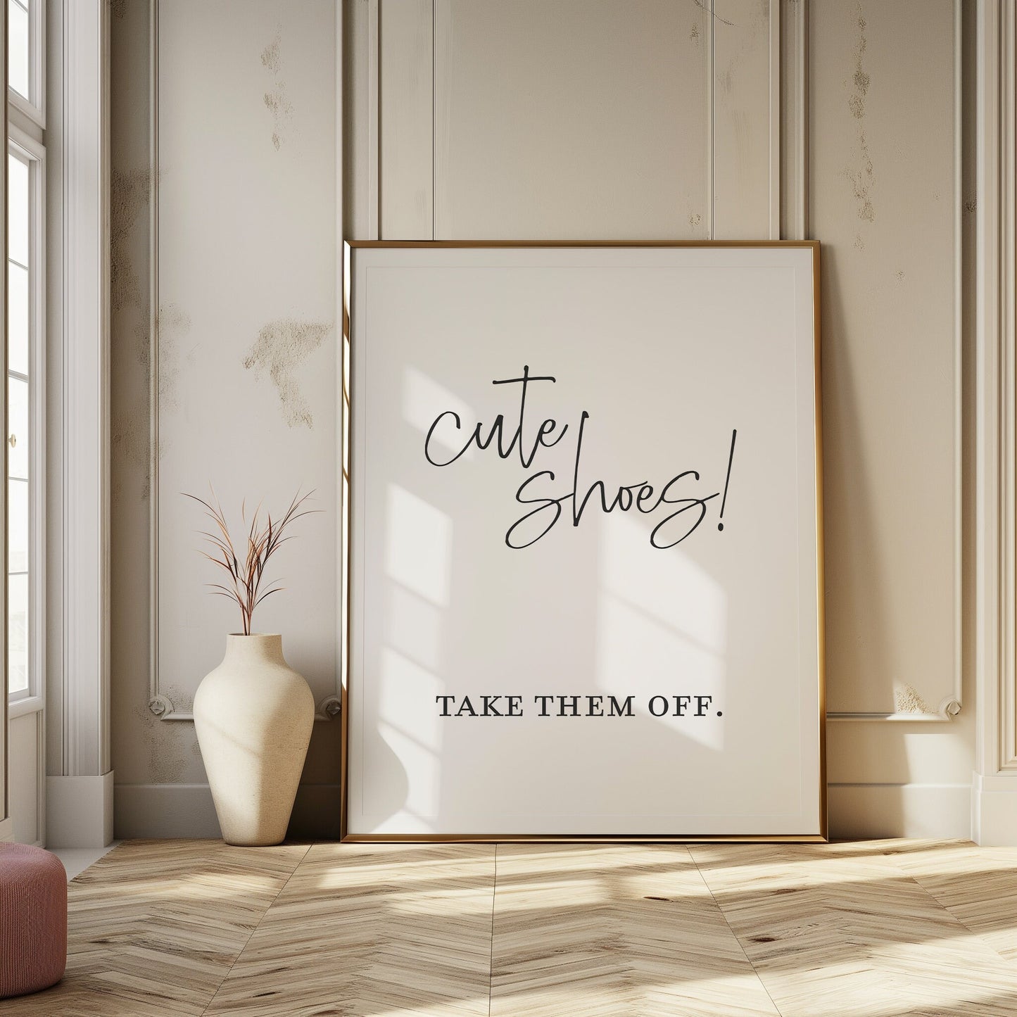 Cute Shoes Take Them Off PRINTABLE