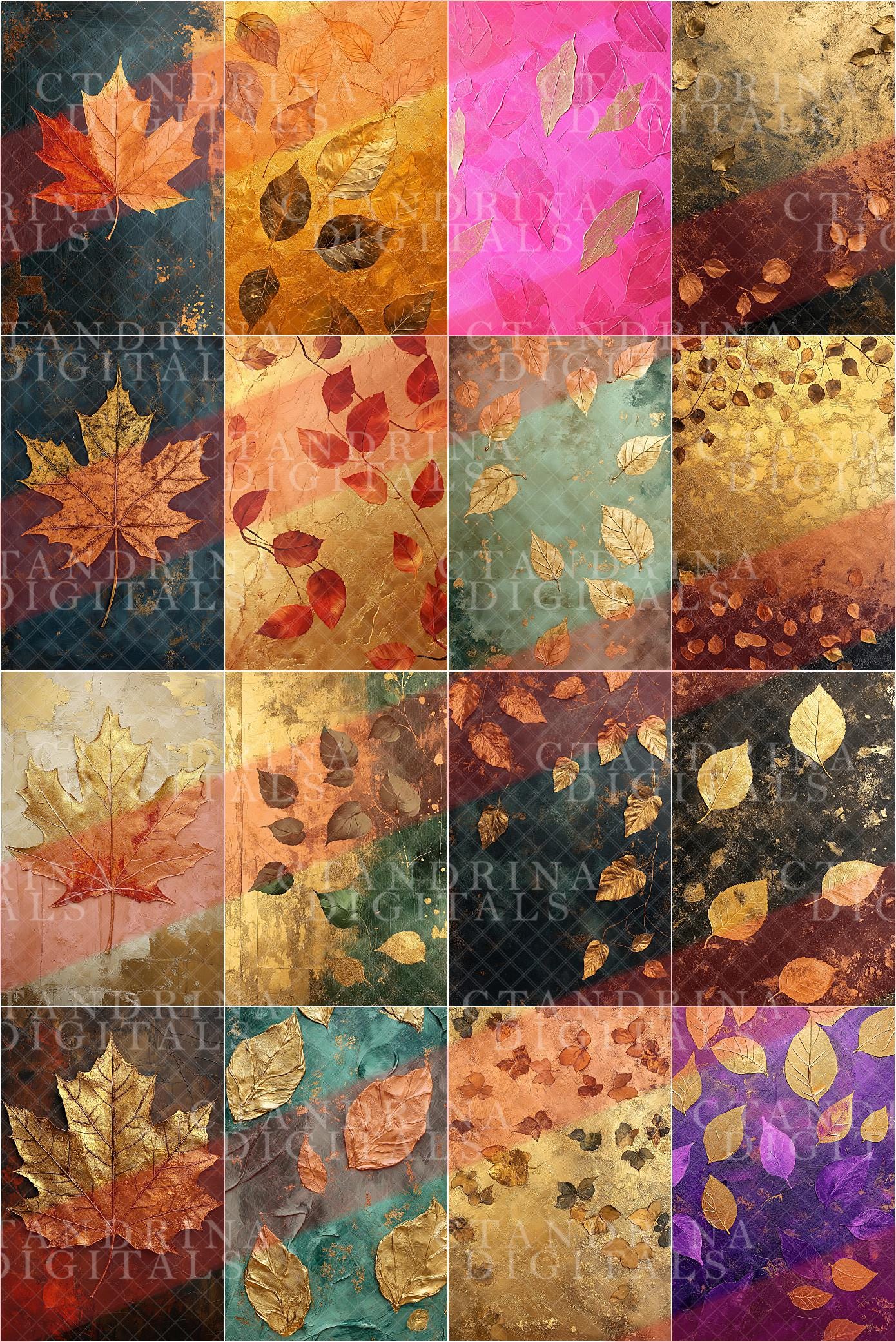 Gold Leaf Studio Digital Backdrops