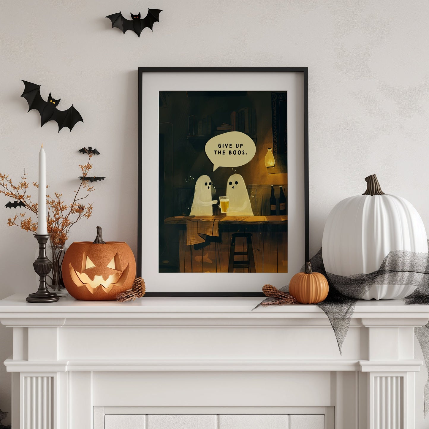 Give Up The Boos Ghost PRINTABLE