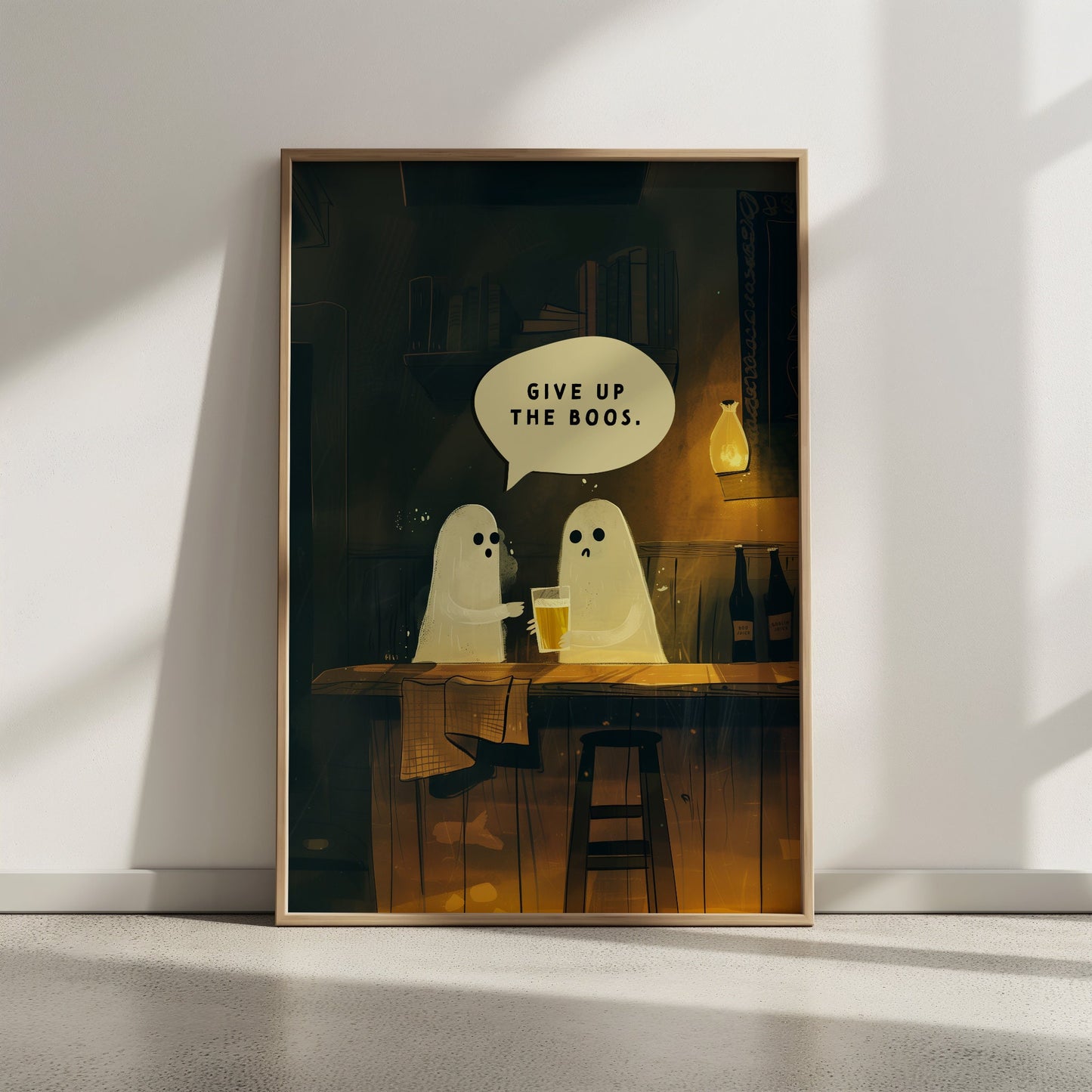 Give Up The Boos Ghost PRINTABLE