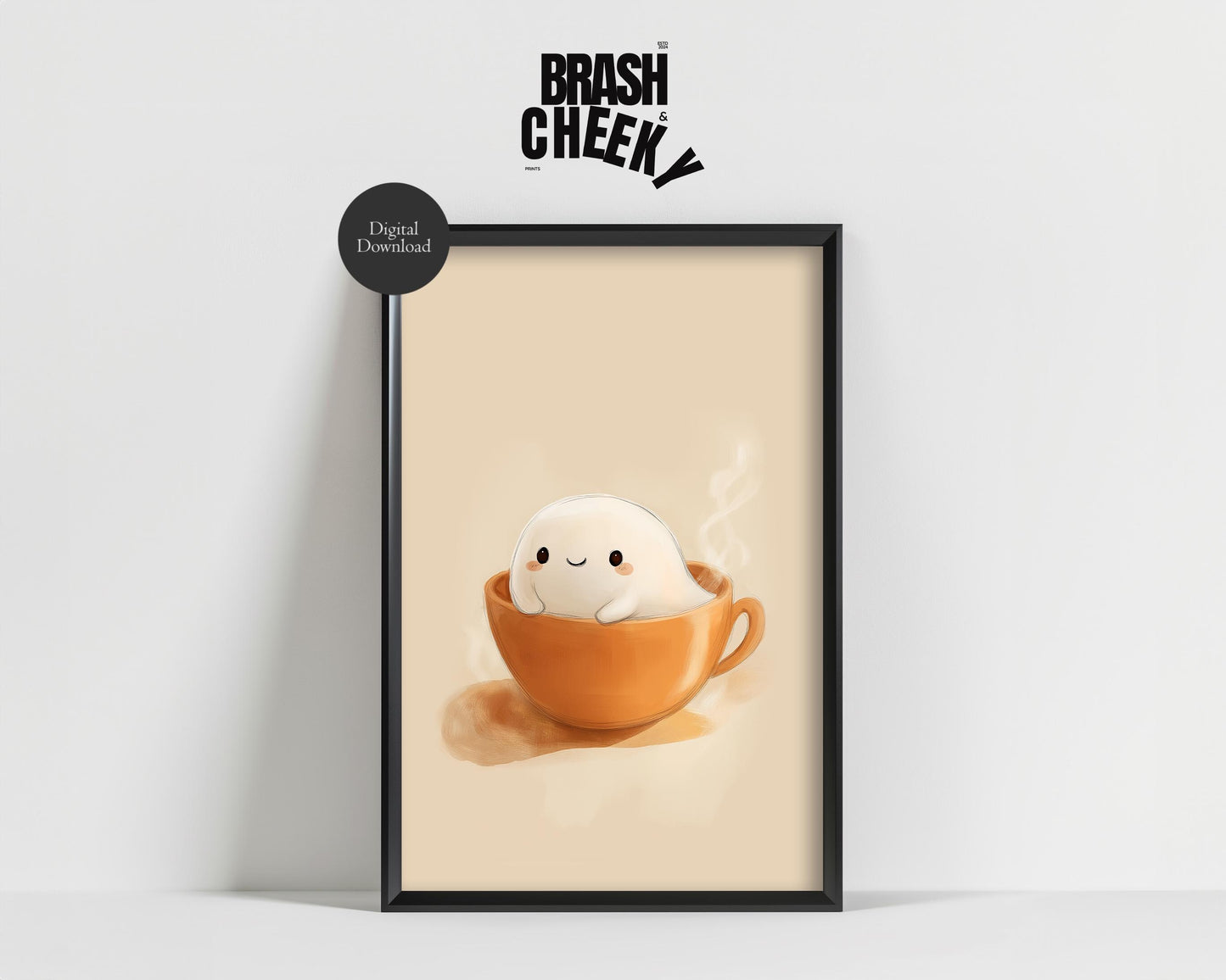 Cute Ghost Coffee Bar PRINTABLE