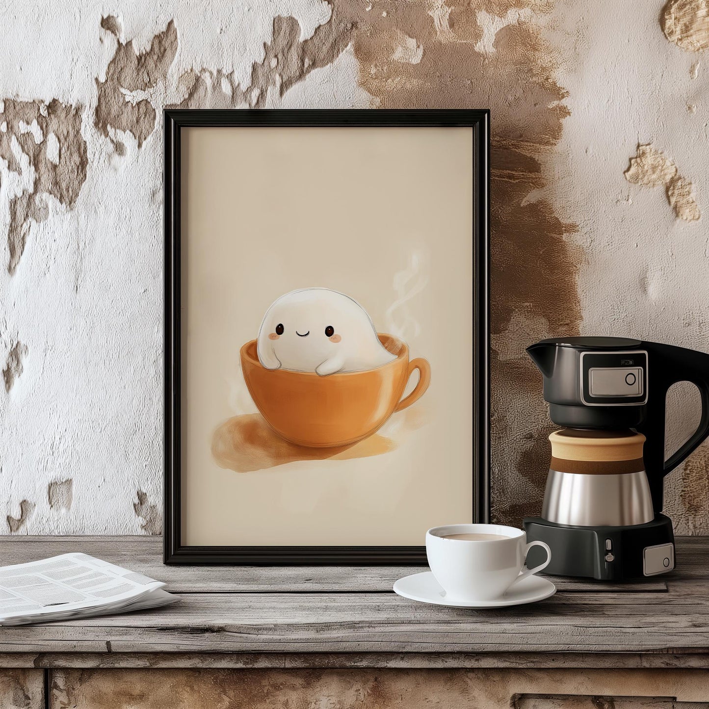 Cute Ghost Coffee Bar PRINTABLE