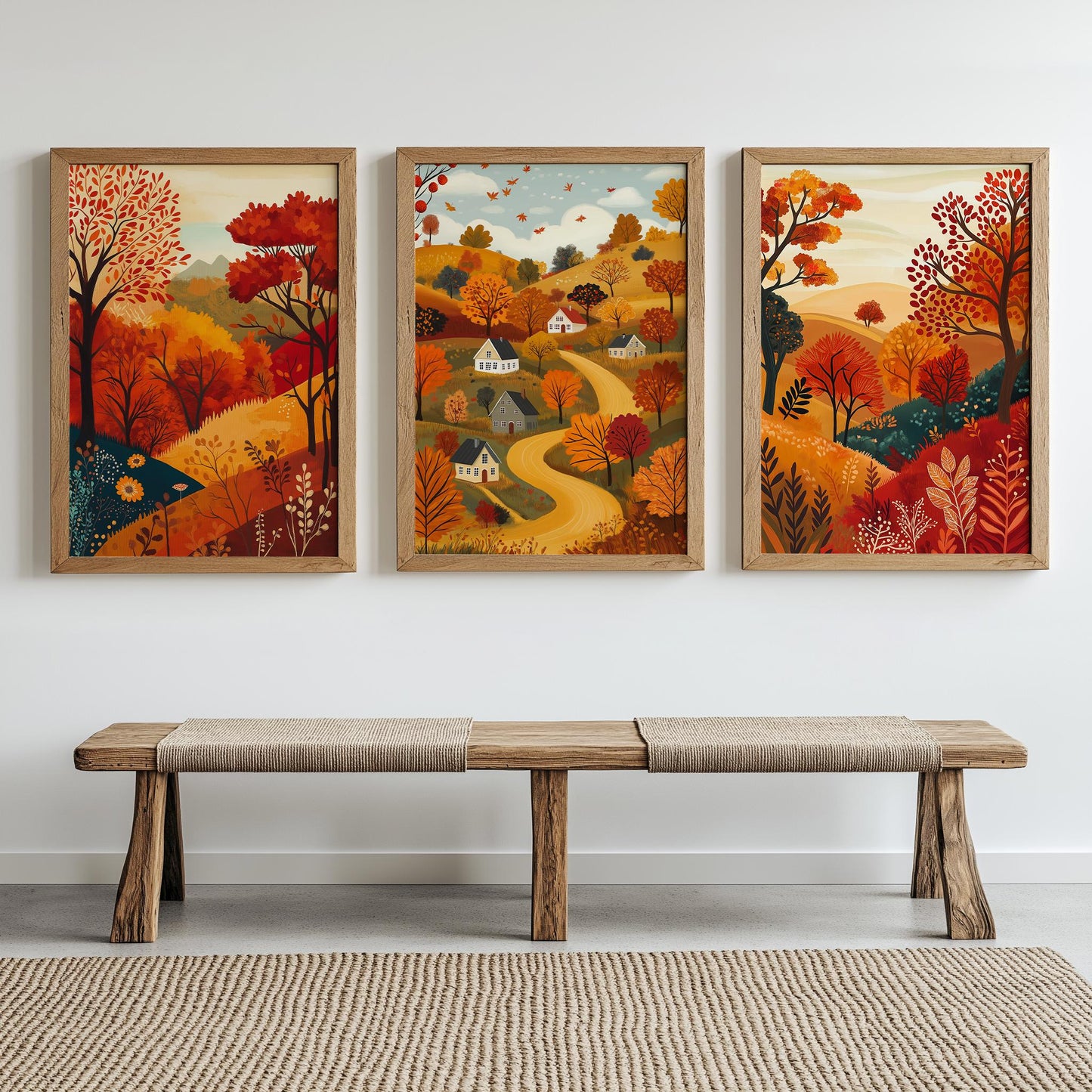 Fall Folk Art PRINTABLES