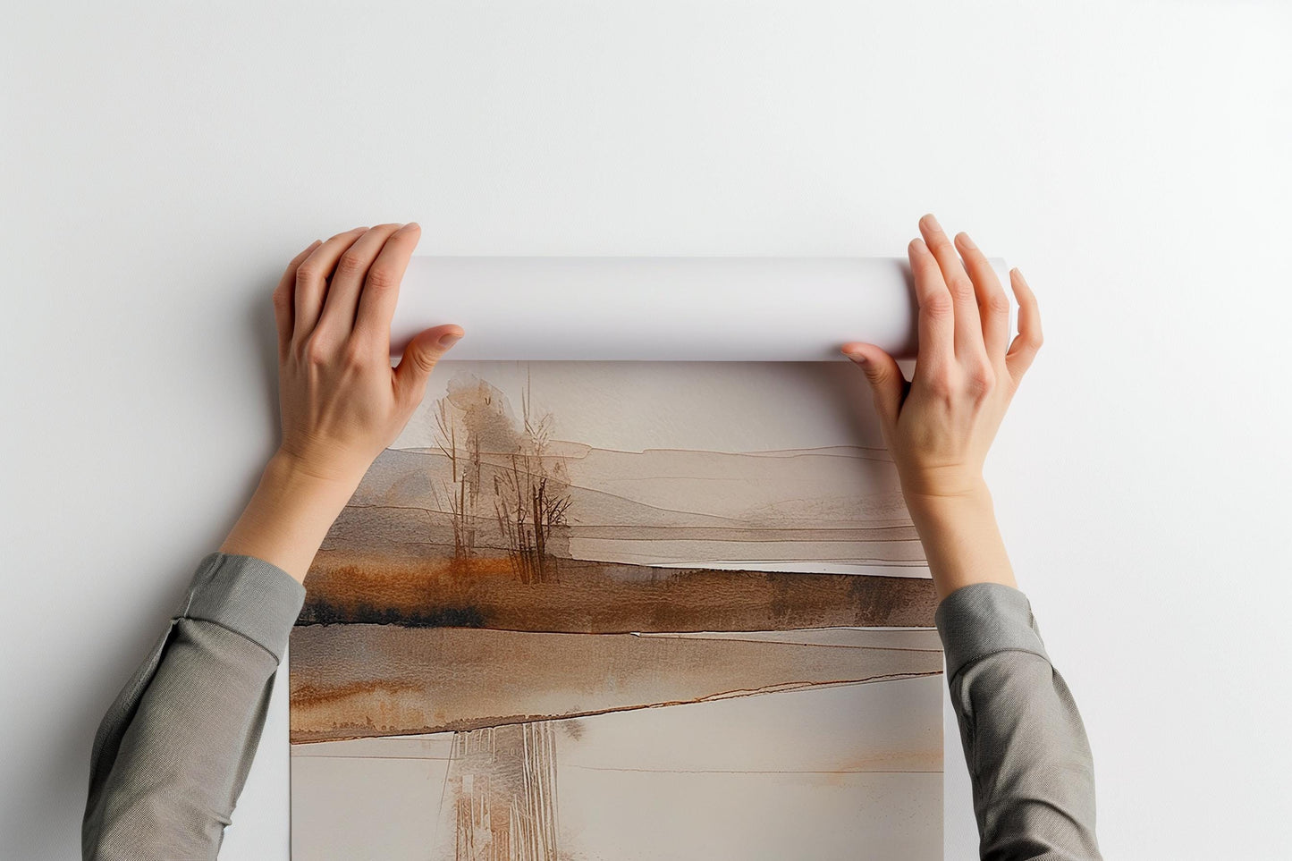 Triple Neutral Watercolor Painted PRINTABLES