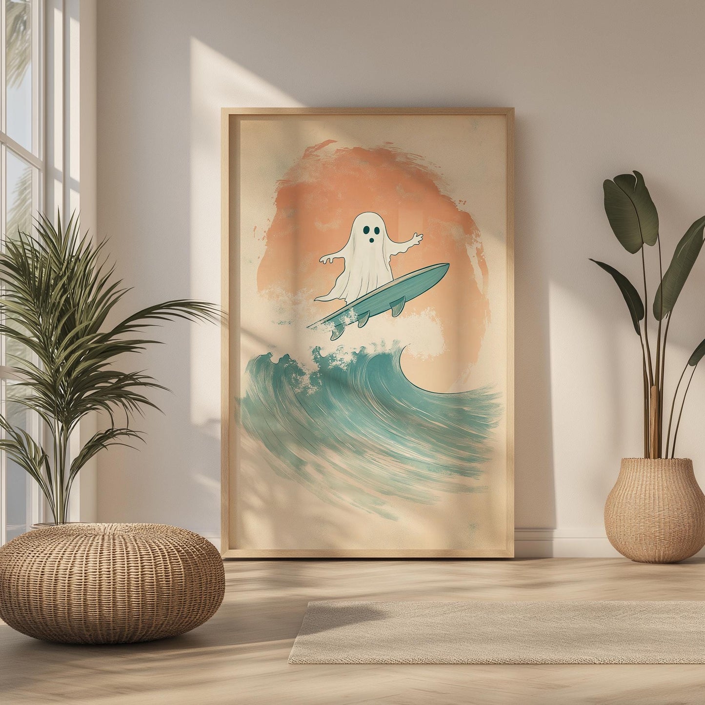 Ghost Surfer PRINTABLE