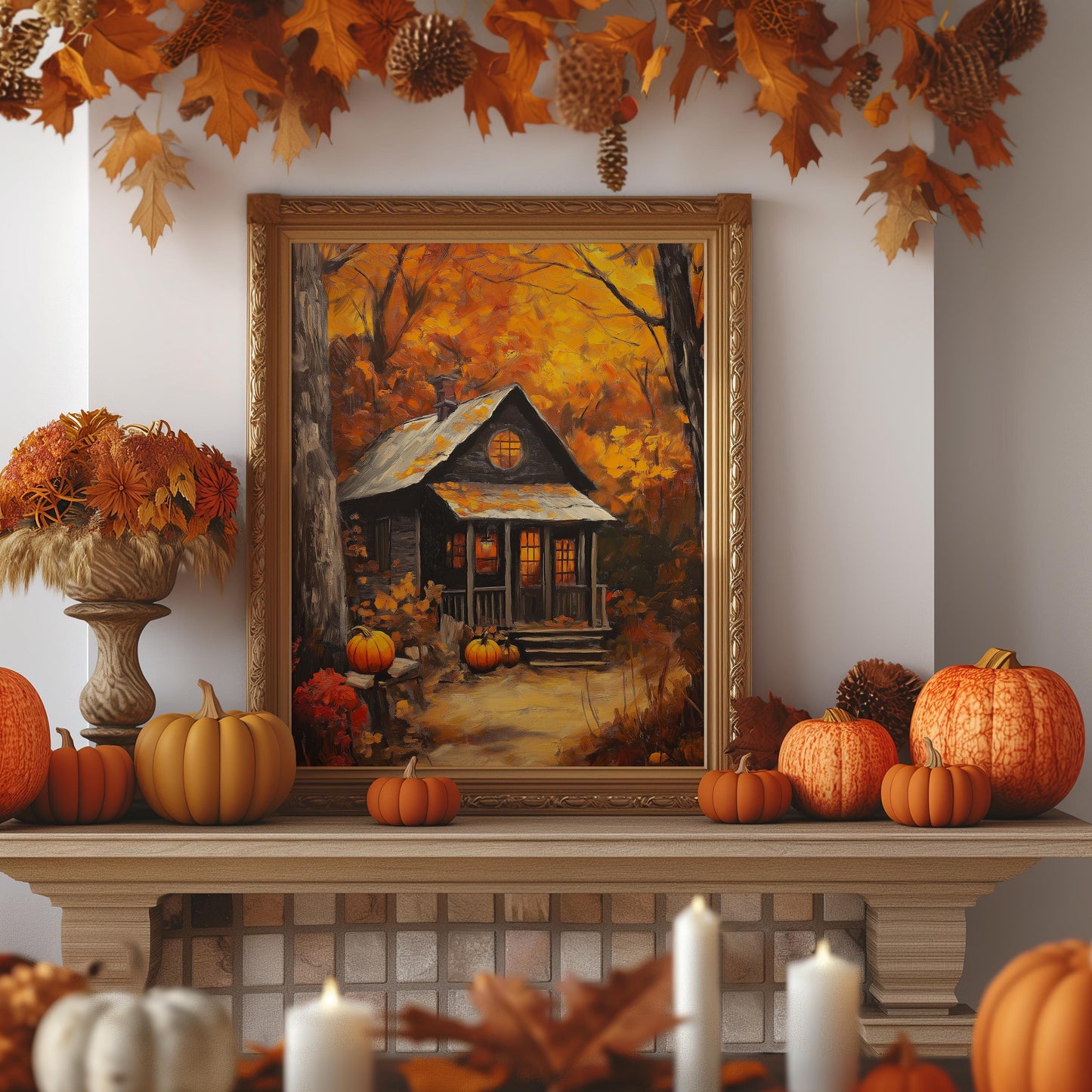 Fall Cozy Cabin PRINTABLE