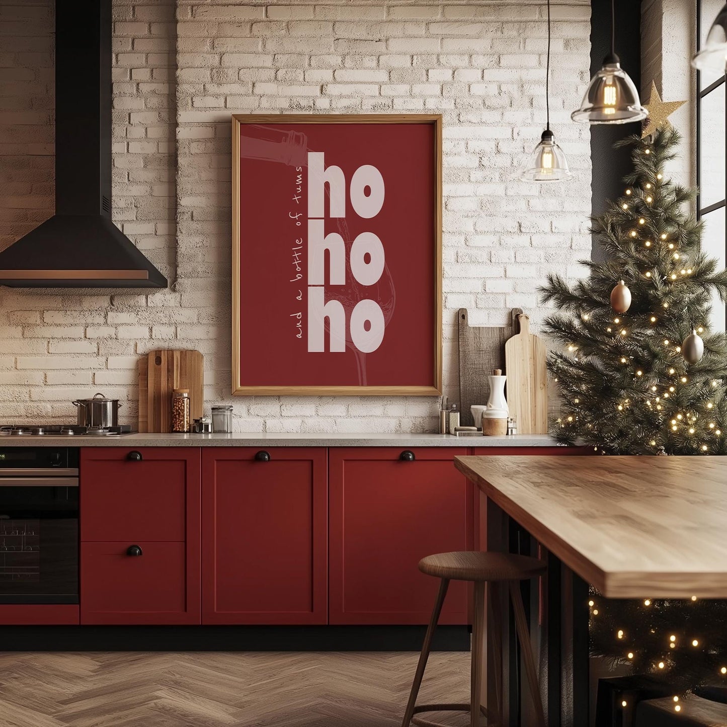 Ho Ho Ho And a Bottle of Tums PRINTABLE