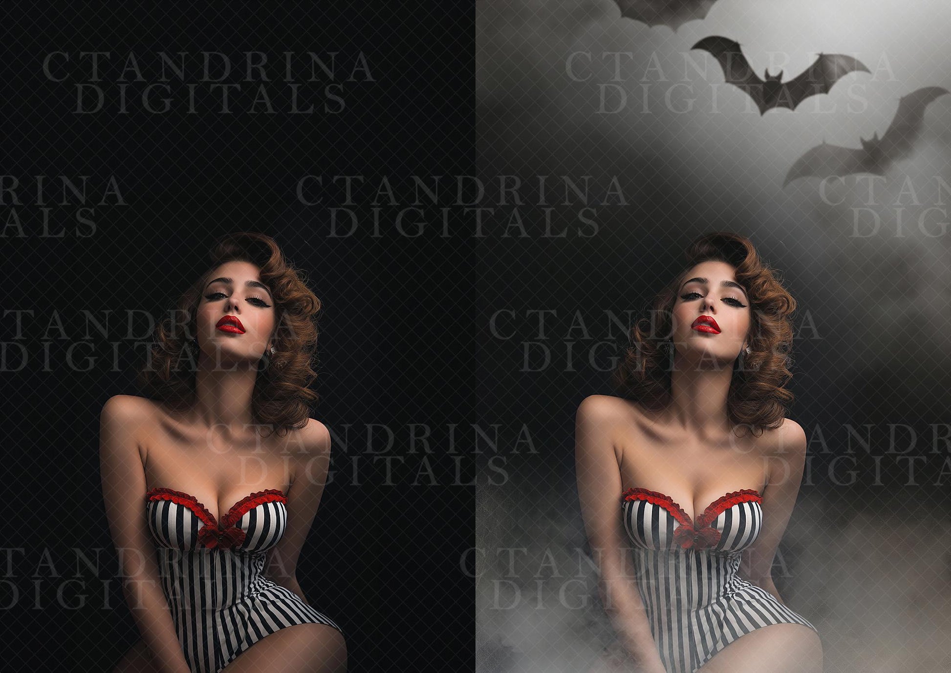Eerie Fog Digital Backdrop Overlays, Spooky Studio Digital Backgrounds, Halloween Digital Backdrops, Digital Backdrop Overlays for Photoshop