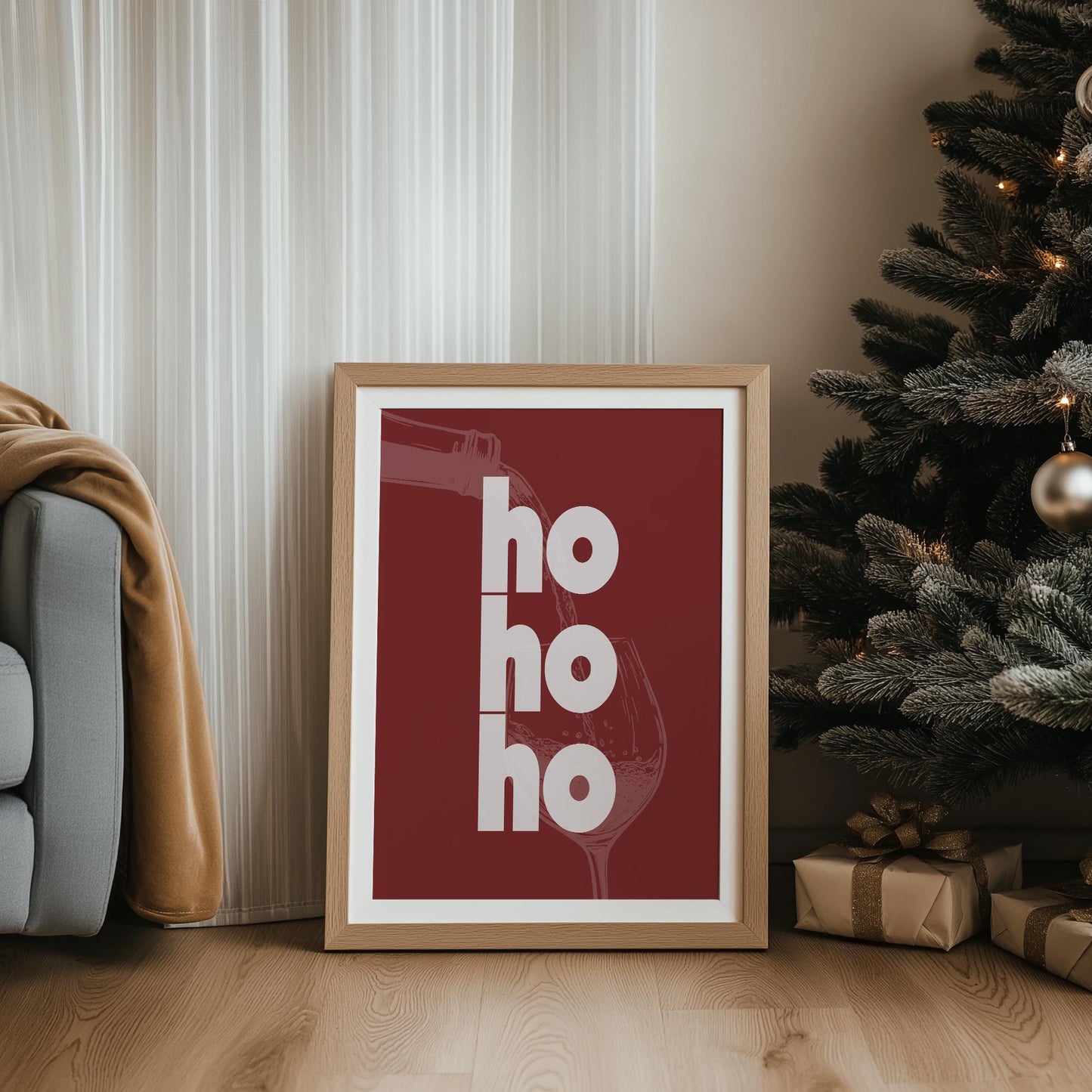 Ho Ho Ho Wine PRINTABLE