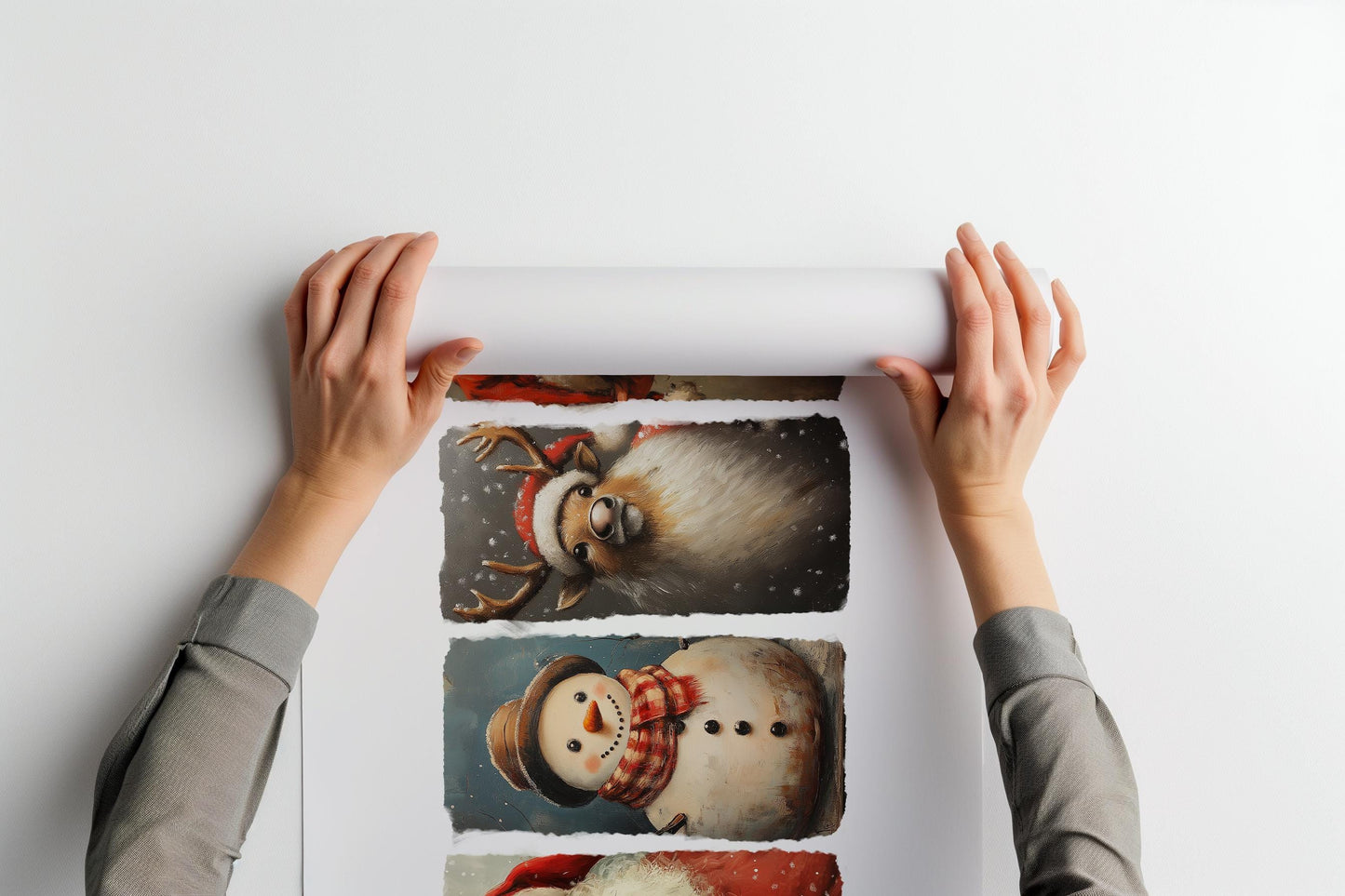 Christmas Spirit Squad Painting PRINTABLE
