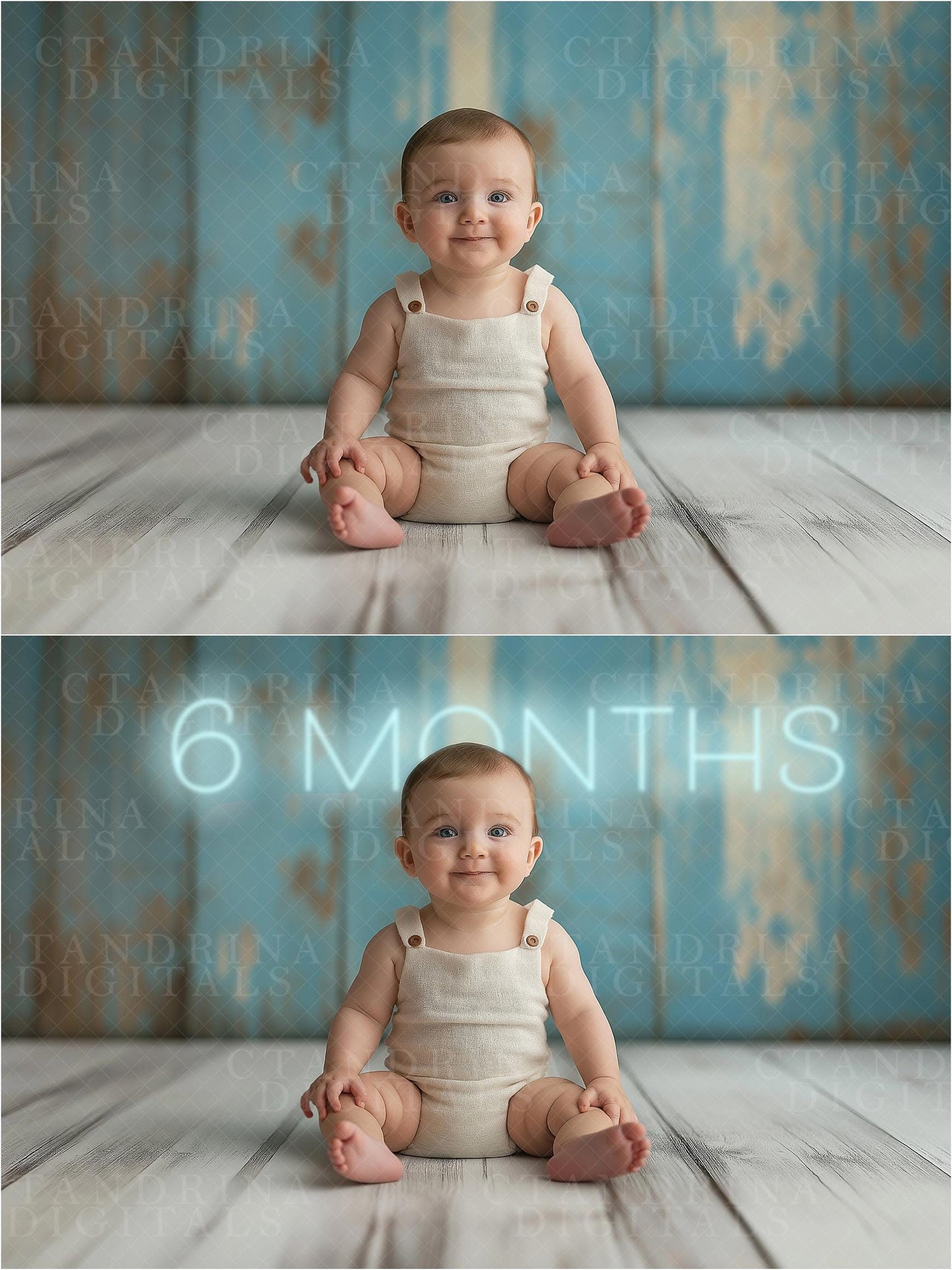 Half Birthday Neon Sign Overlays Extension Pack, Neon Light Overlays for Photoshop, Neon Number Signs, Cake Smash Neon Sign Overlays
