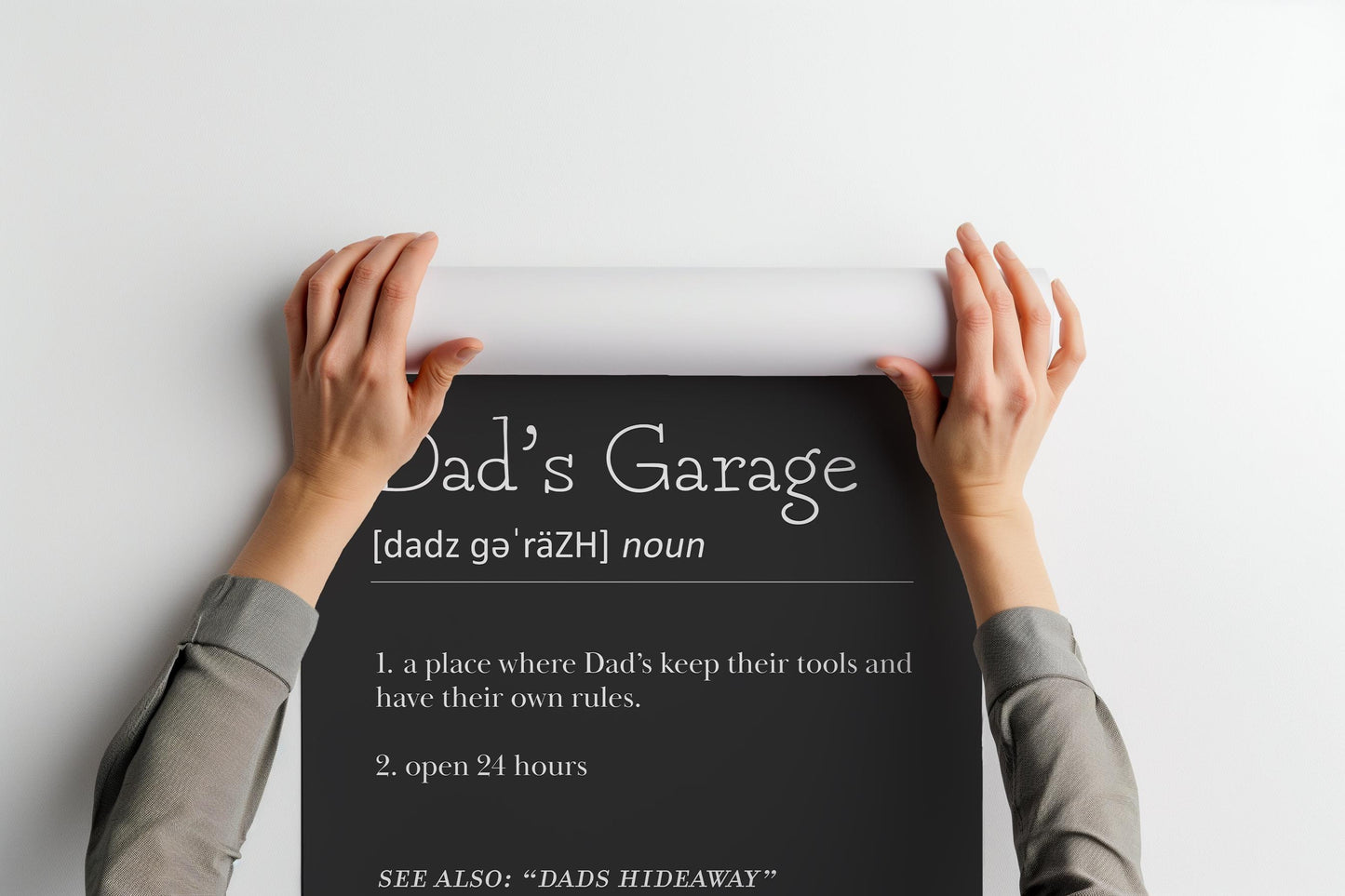 Garage Sign Digital Print, Garage Definition PRINTABLE