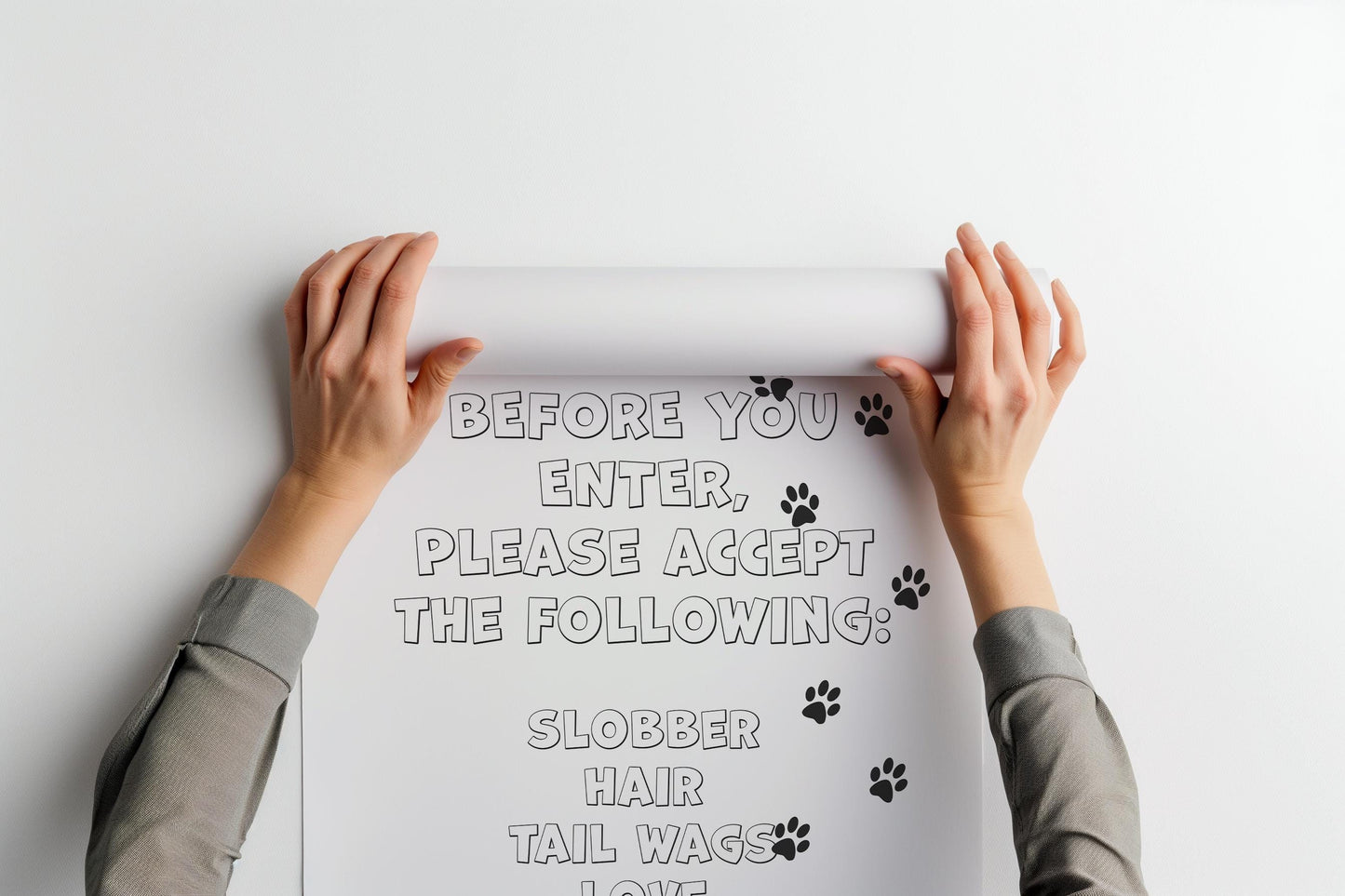 Dog Lover Entry Way PRINTABLE