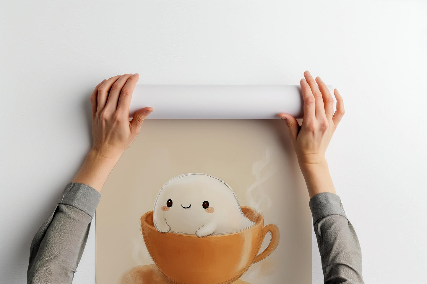 Cute Ghost Coffee Bar PRINTABLE