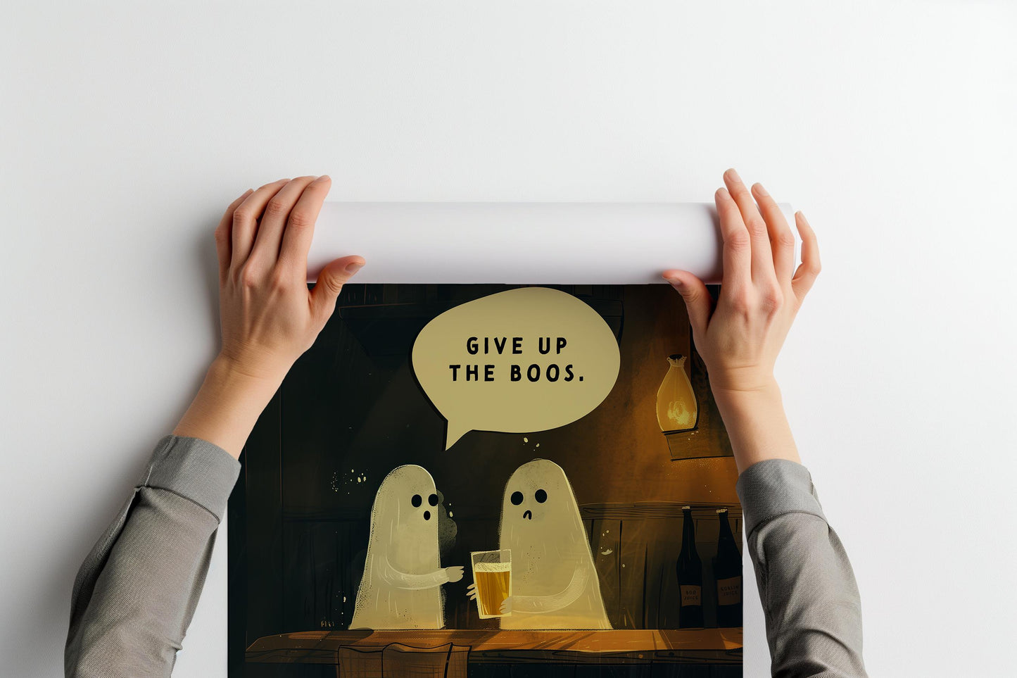 Give Up The Boos Ghost PRINTABLE