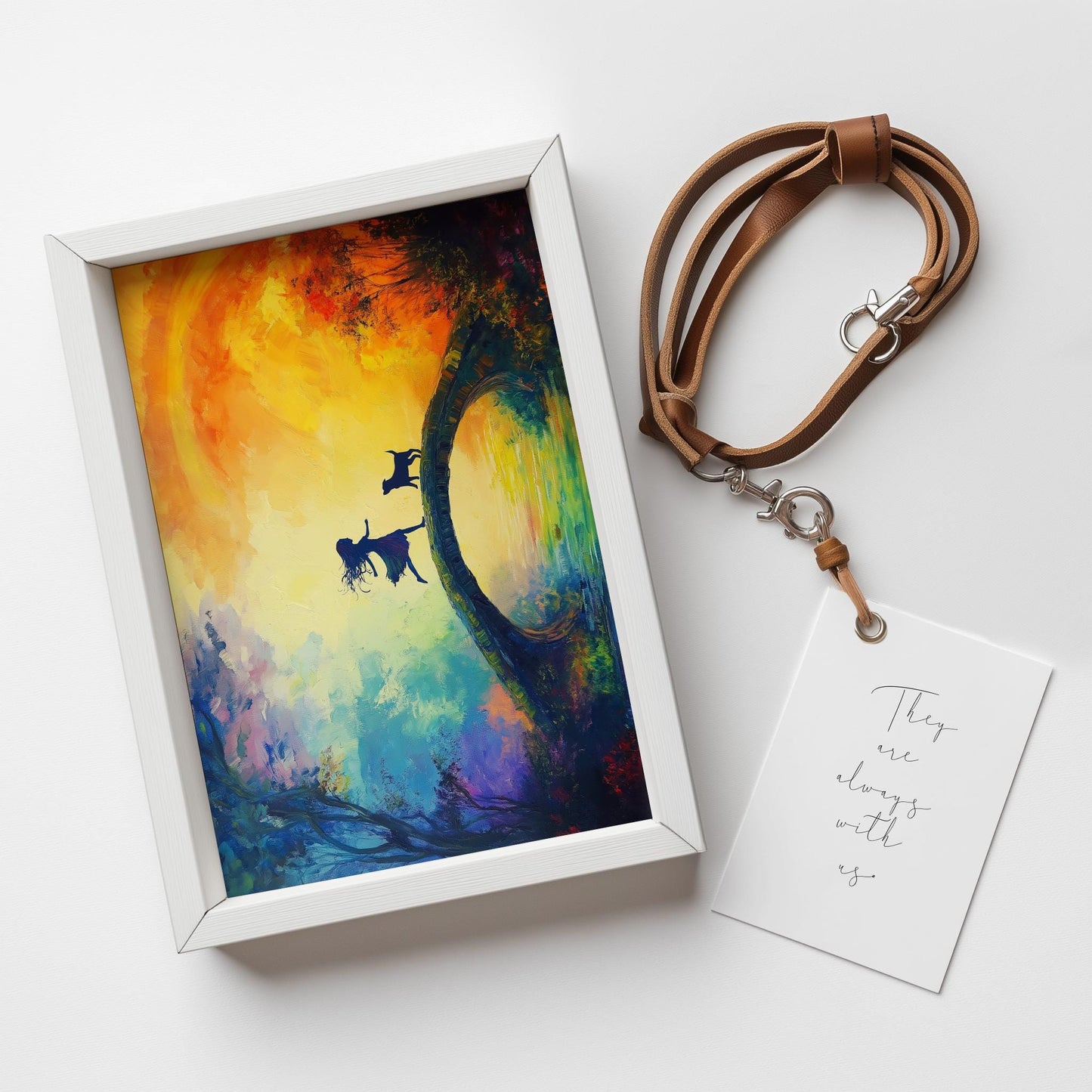 Rainbow Bridge Painting PRINTABLE