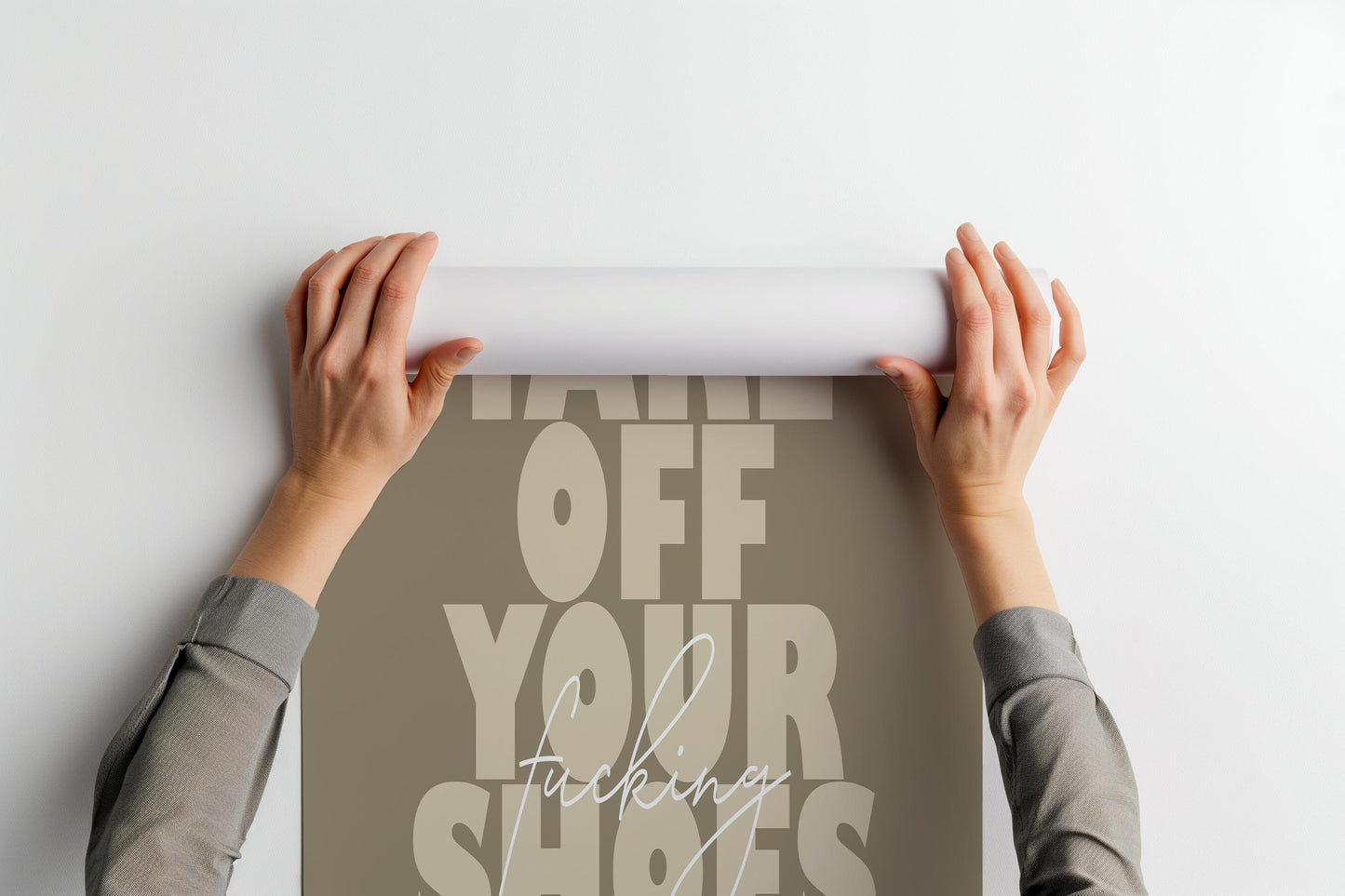 Take Off Your Fucking Shoes PRINTABLE