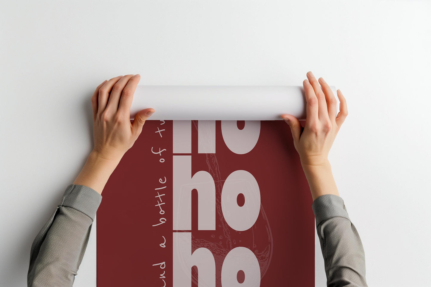 Ho Ho Ho And a Bottle of Tums PRINTABLE