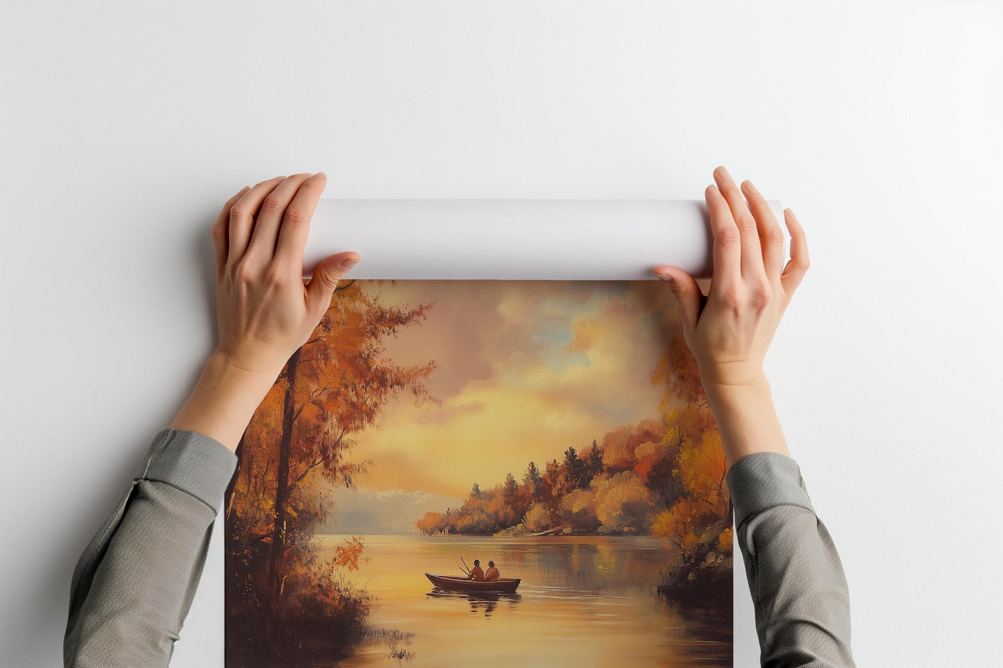 Fall Fishing Boat PRINTABLE