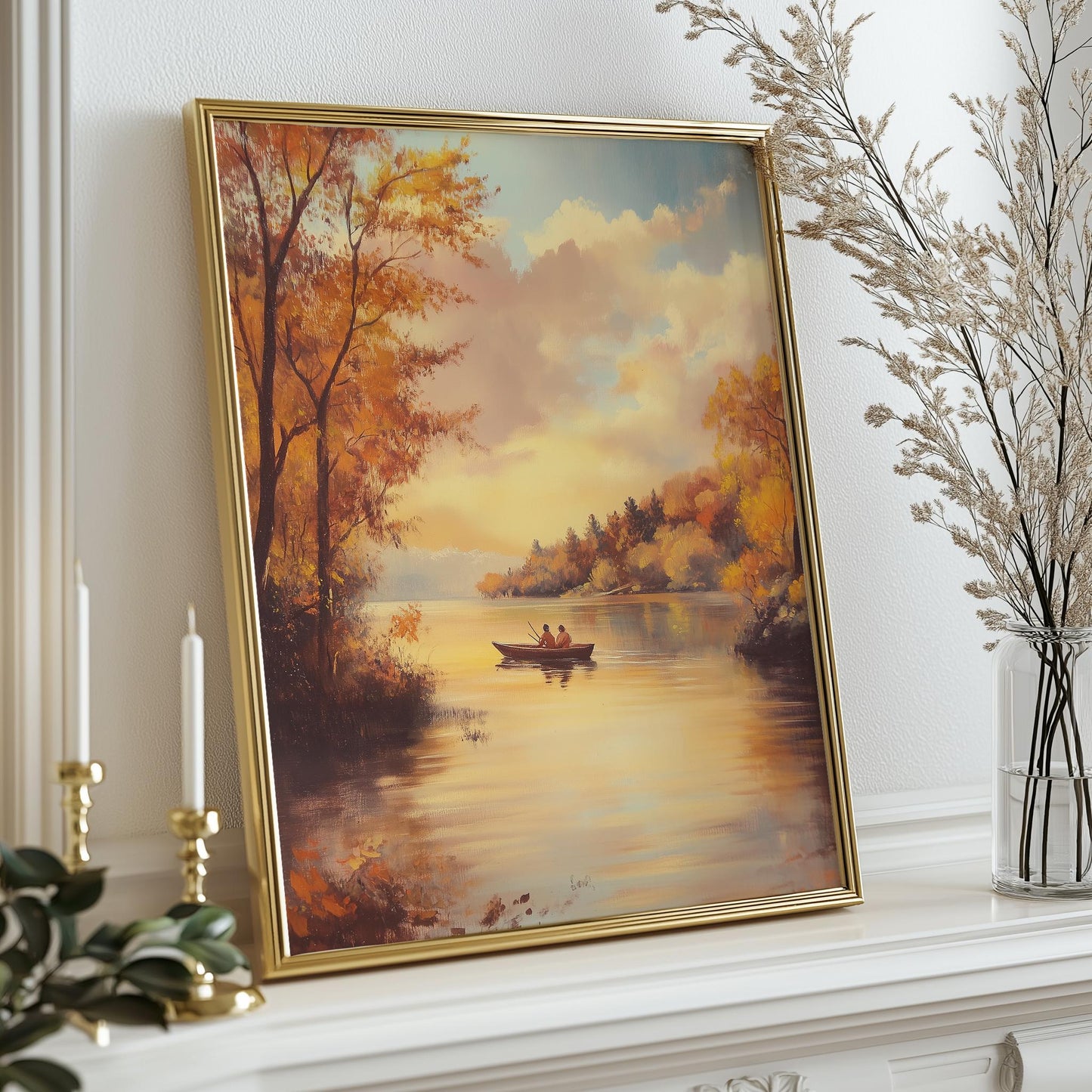 Fall Fishing Boat PRINTABLE