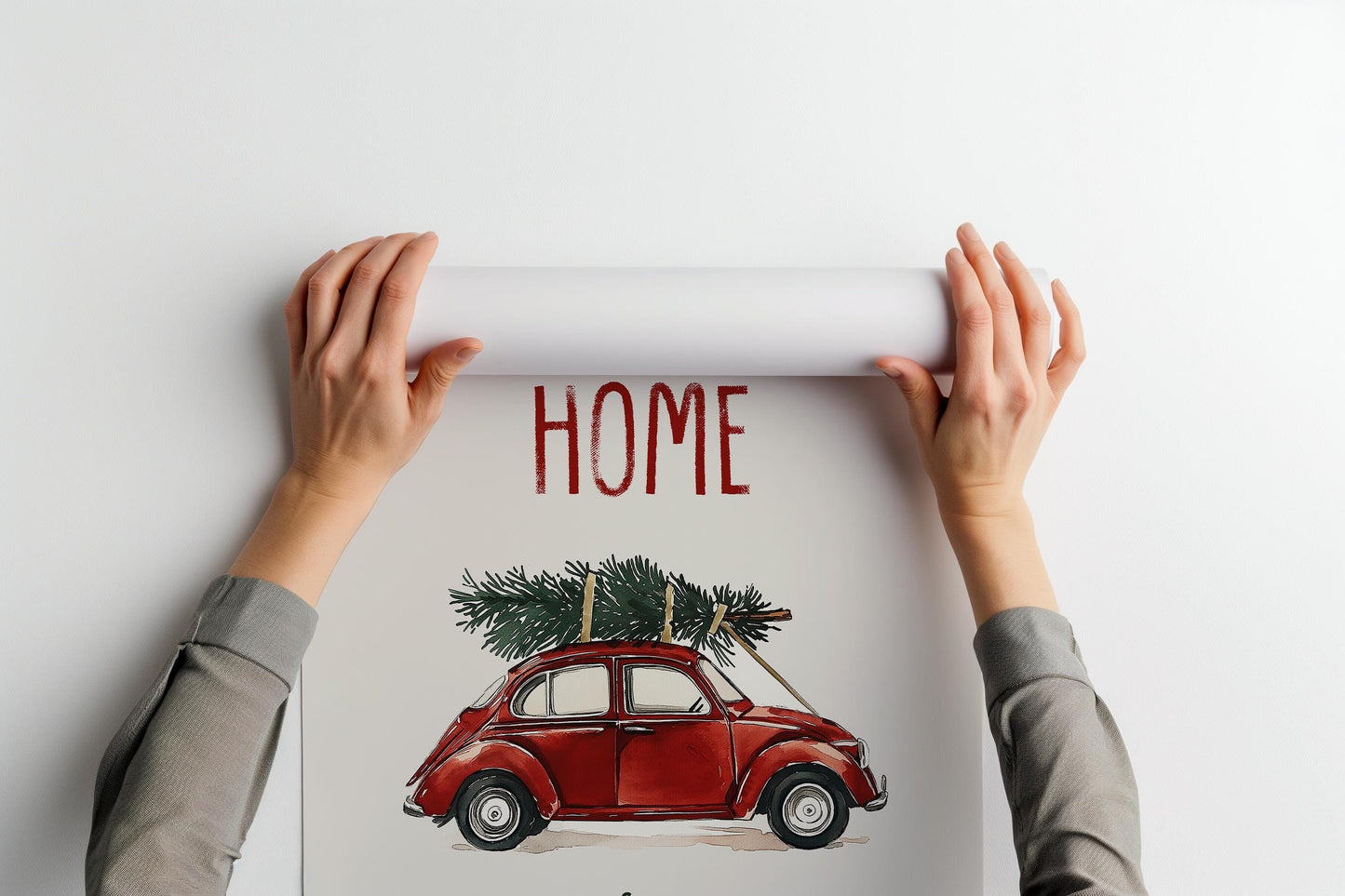 There's No Place Like Home for Christmas PRINTABLE