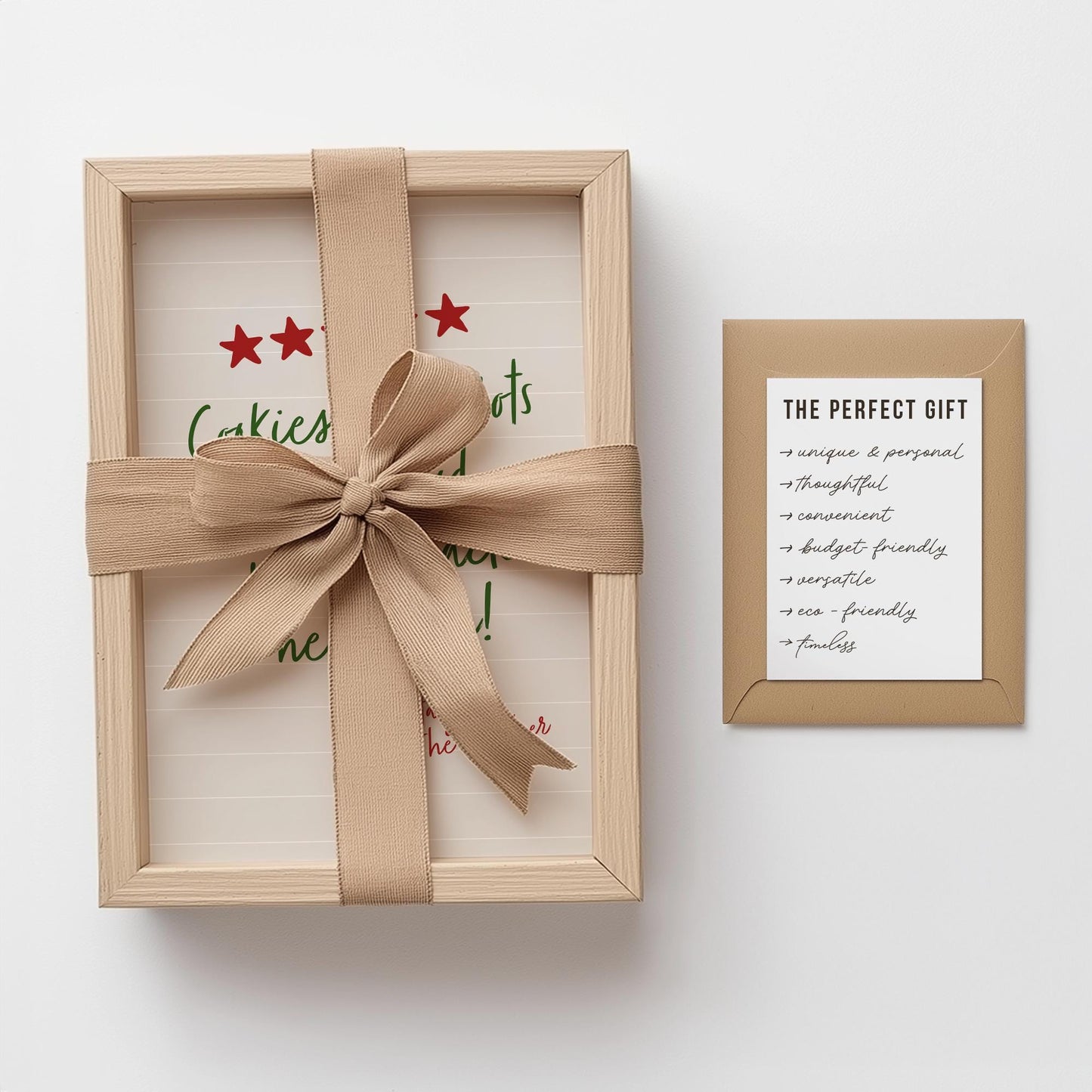 Santa Cookie and Carrot Review PRINTABLE