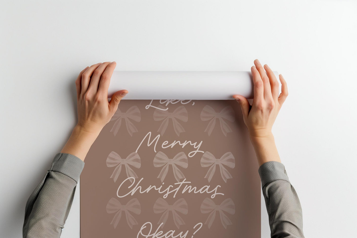 Cute "Like, Merry Christmas Okay?" PRINTABLE
