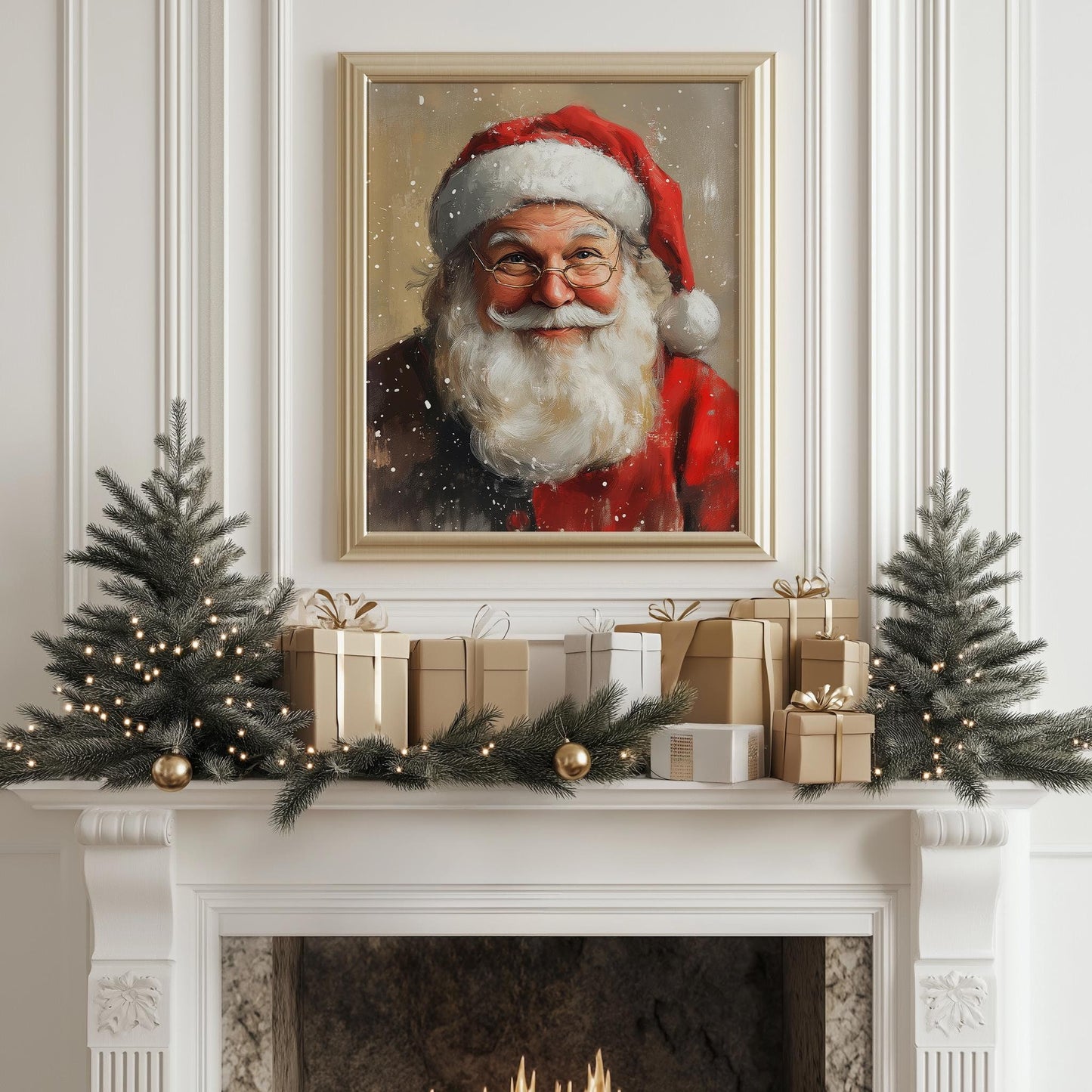 Joyful Santa Claus PRINTABLE