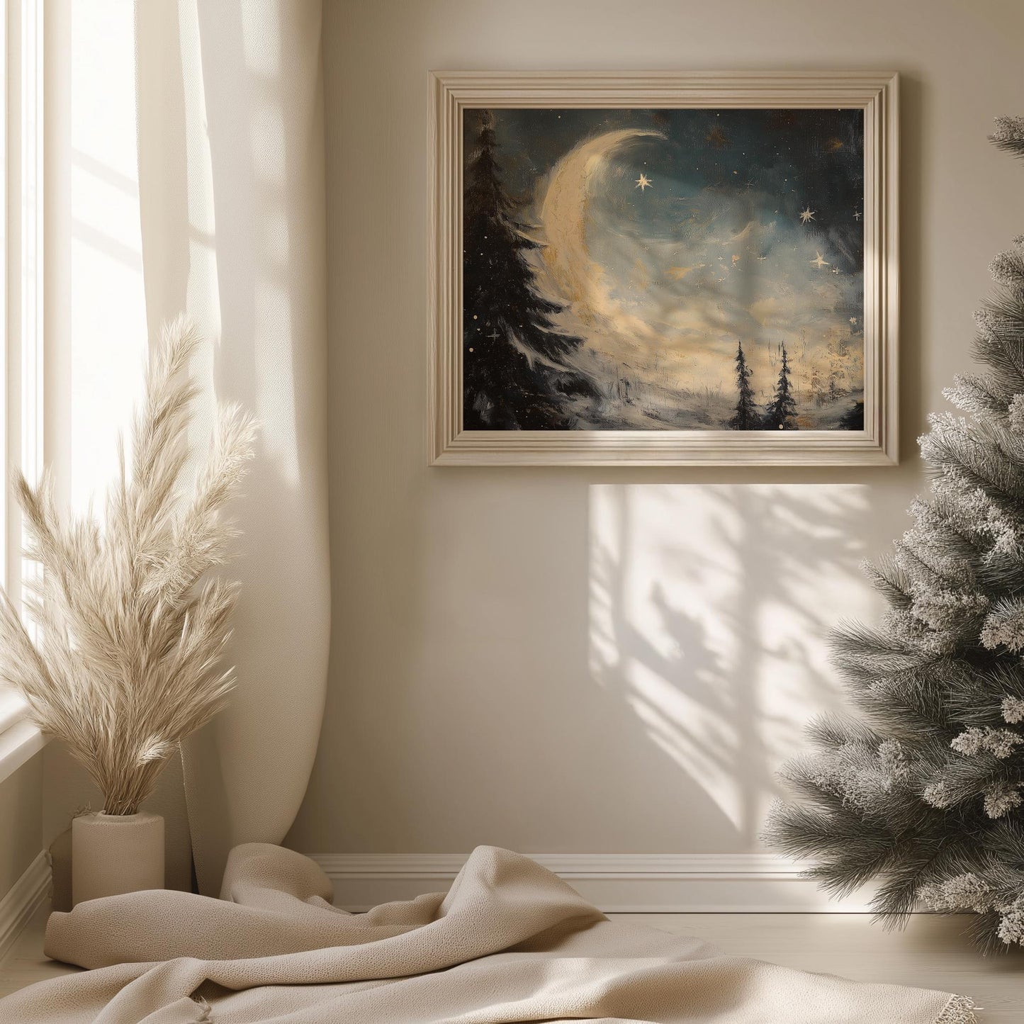 Melting Winter Moon PRINTABLE
