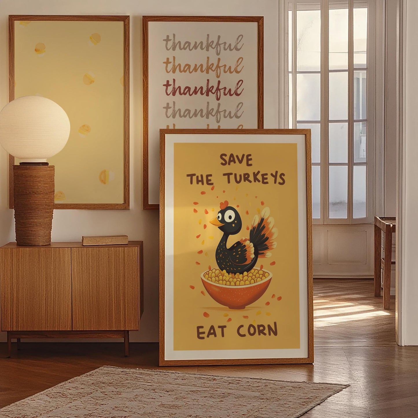 Save the Turkeys Eat Corn PRINTABLE
