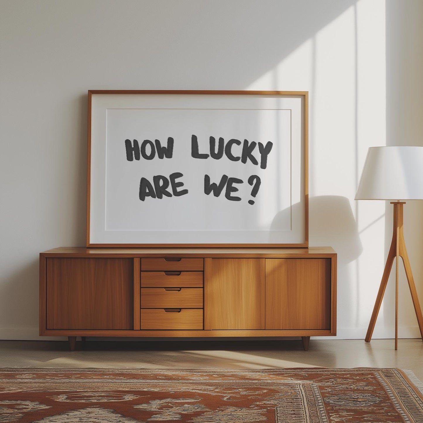 How Lucky Are We? PRINTABLE