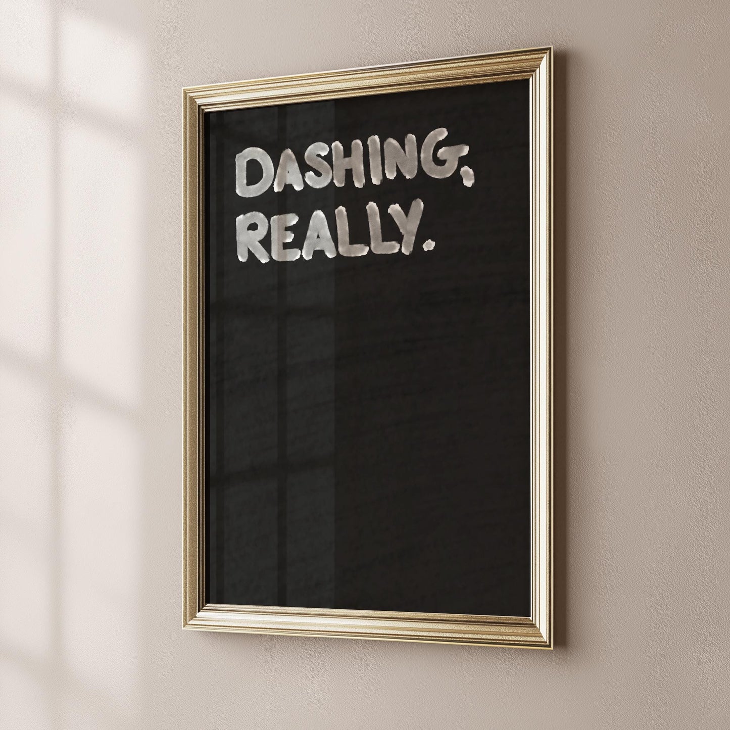 Dashing, Really PRINTABLE