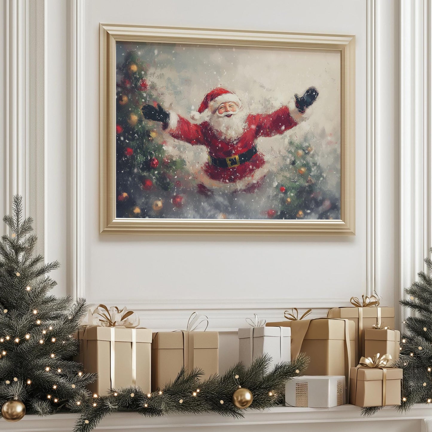 Joyful Santa Claus PRINTABLE