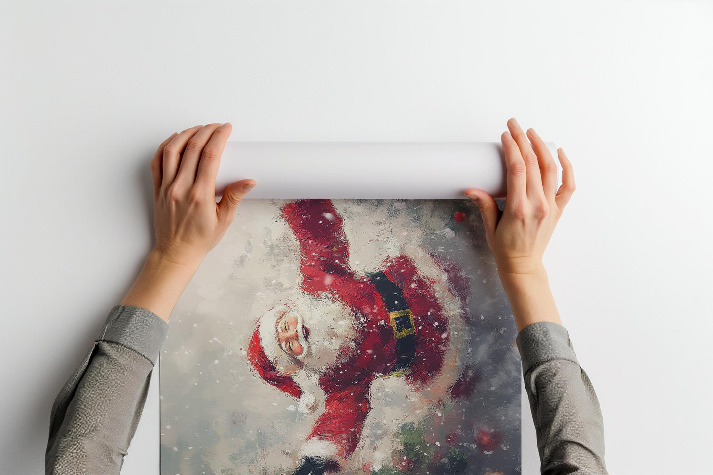 Joyful Santa Claus PRINTABLE
