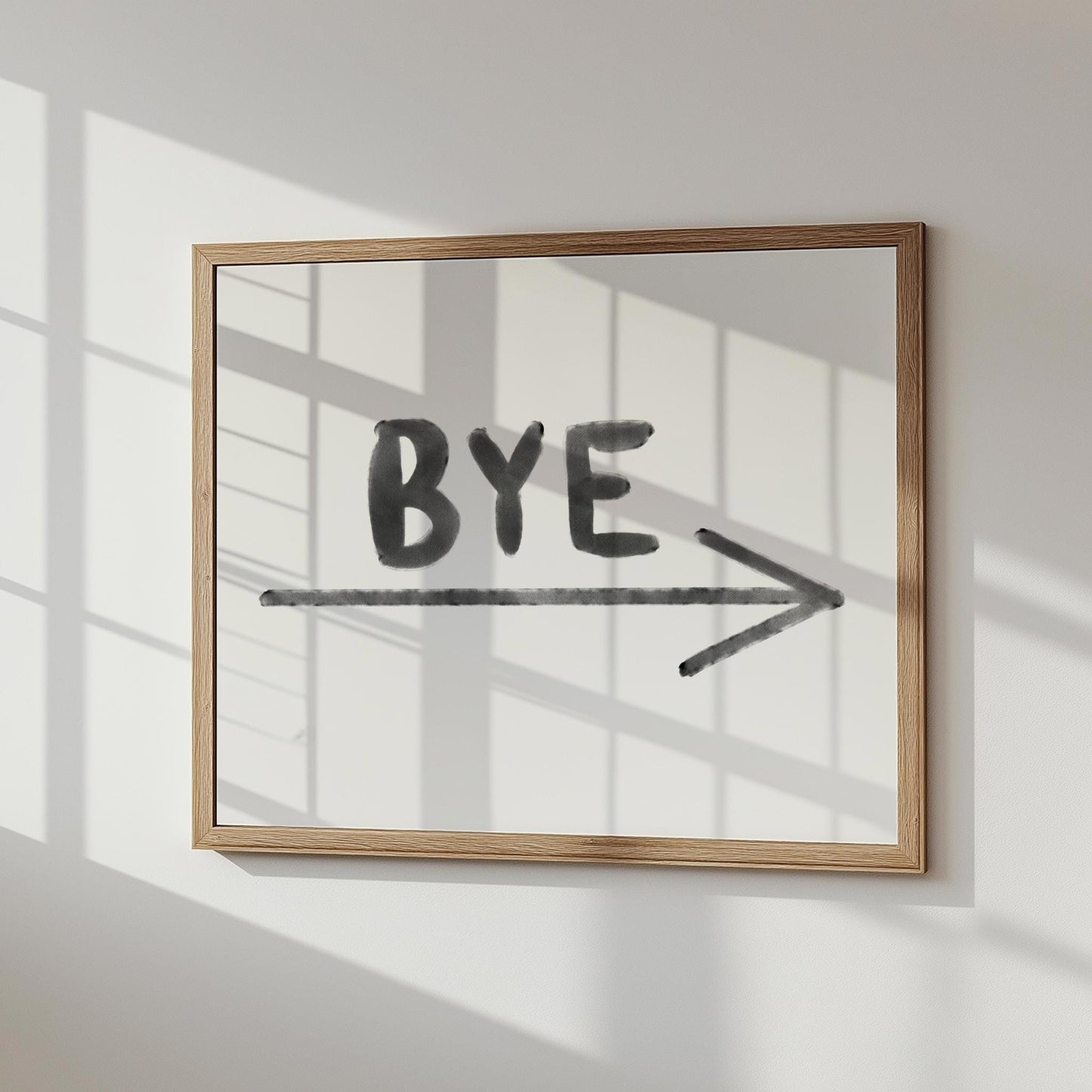 Bye Arrow PRINTABLE