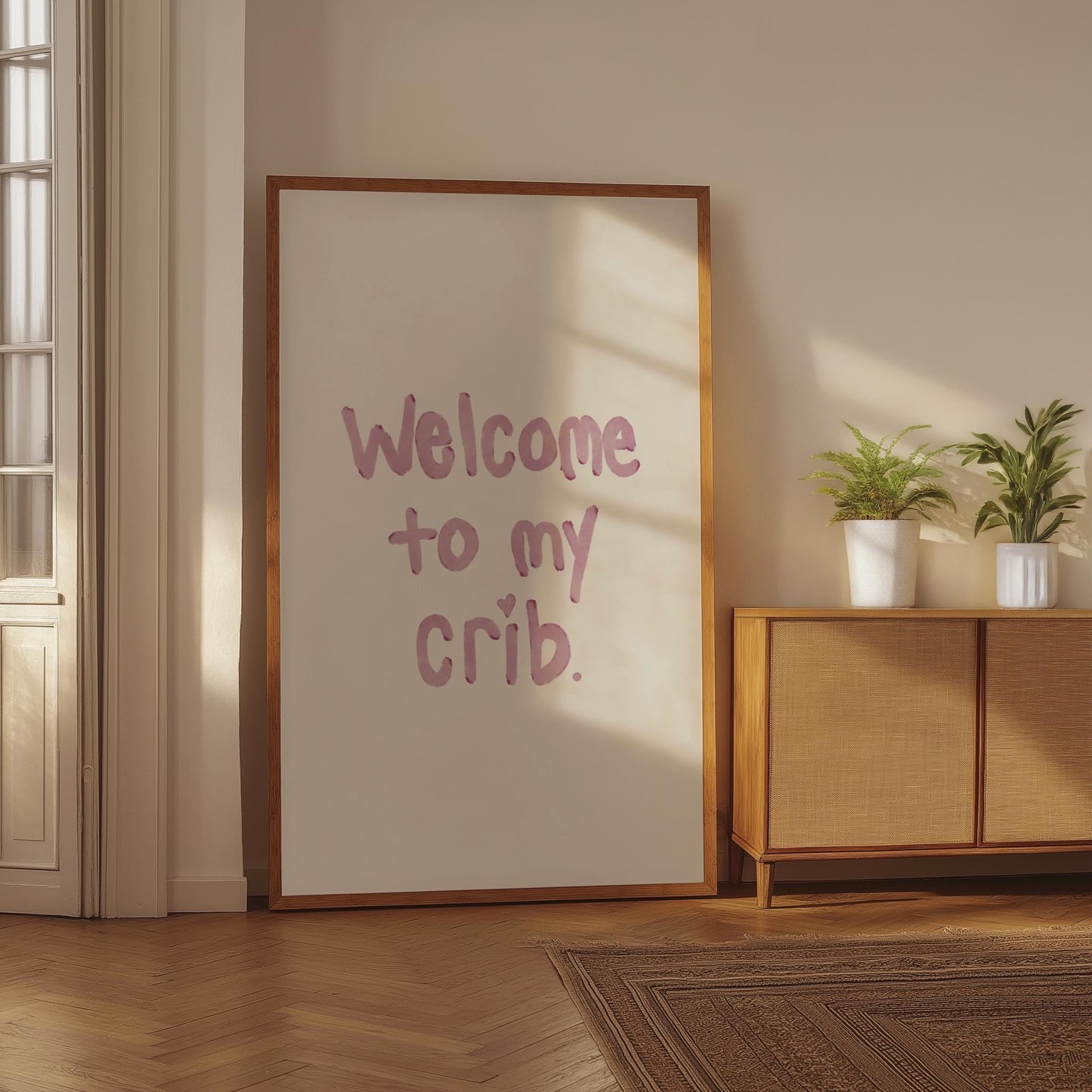 Welcome To My Crib PRINTABLE