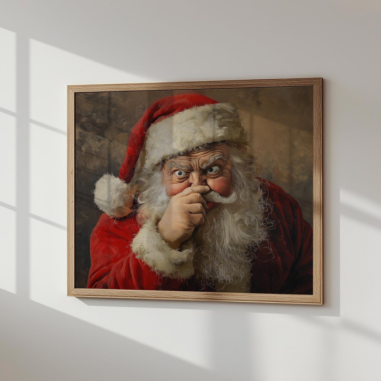 Grumpy Santa Bathroom PRINTABLE
