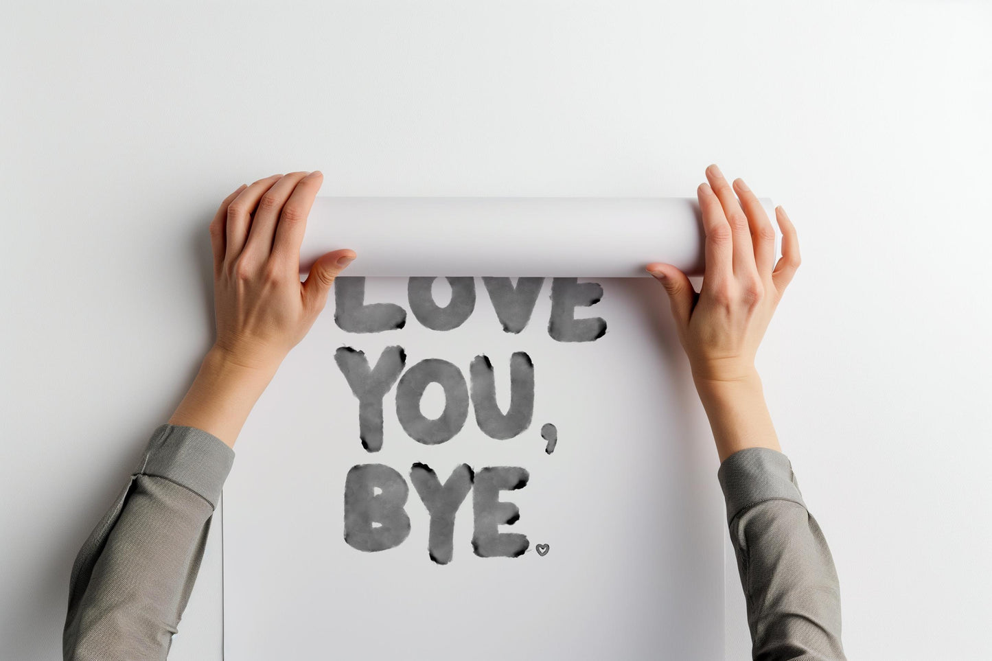 Love You Bye PRINTABLE