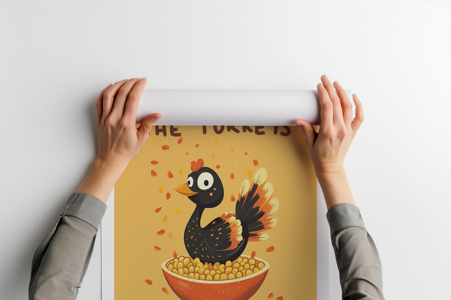 Save the Turkeys Eat Corn PRINTABLE