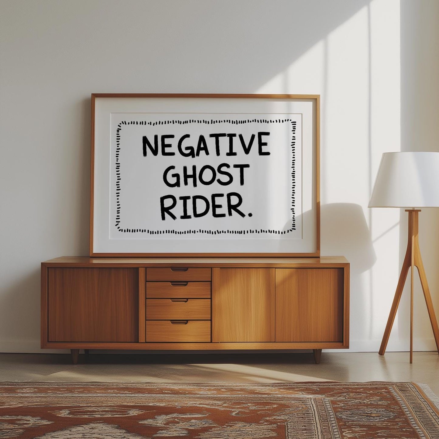 Negative Ghost Rider PRINTABLE
